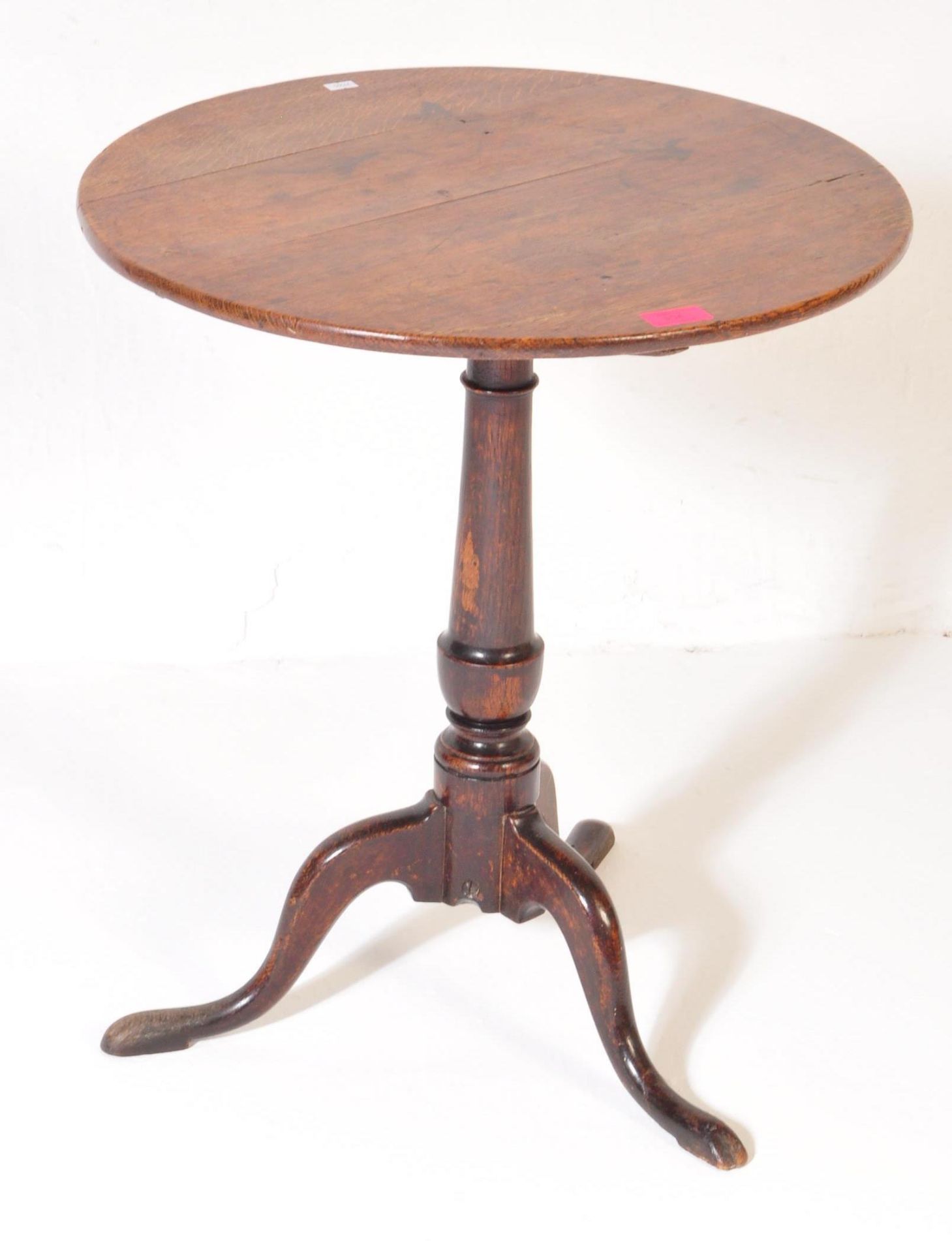 19TH CENTURY MAHOGANY TILT TOP TRIPOD TABLE - Image 2 of 5