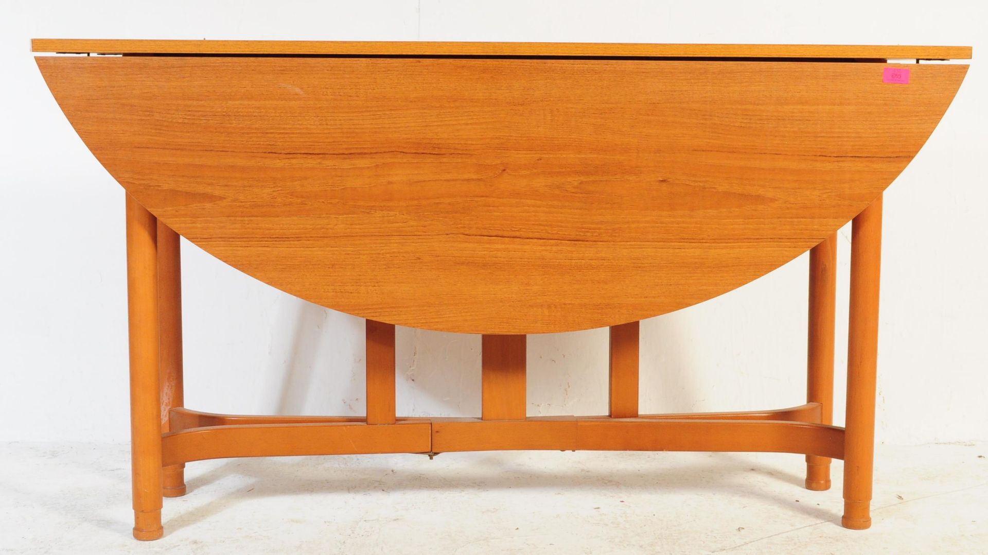 MID CENTURY TEAK DROP LEAF DINING TABLE - Bild 5 aus 5