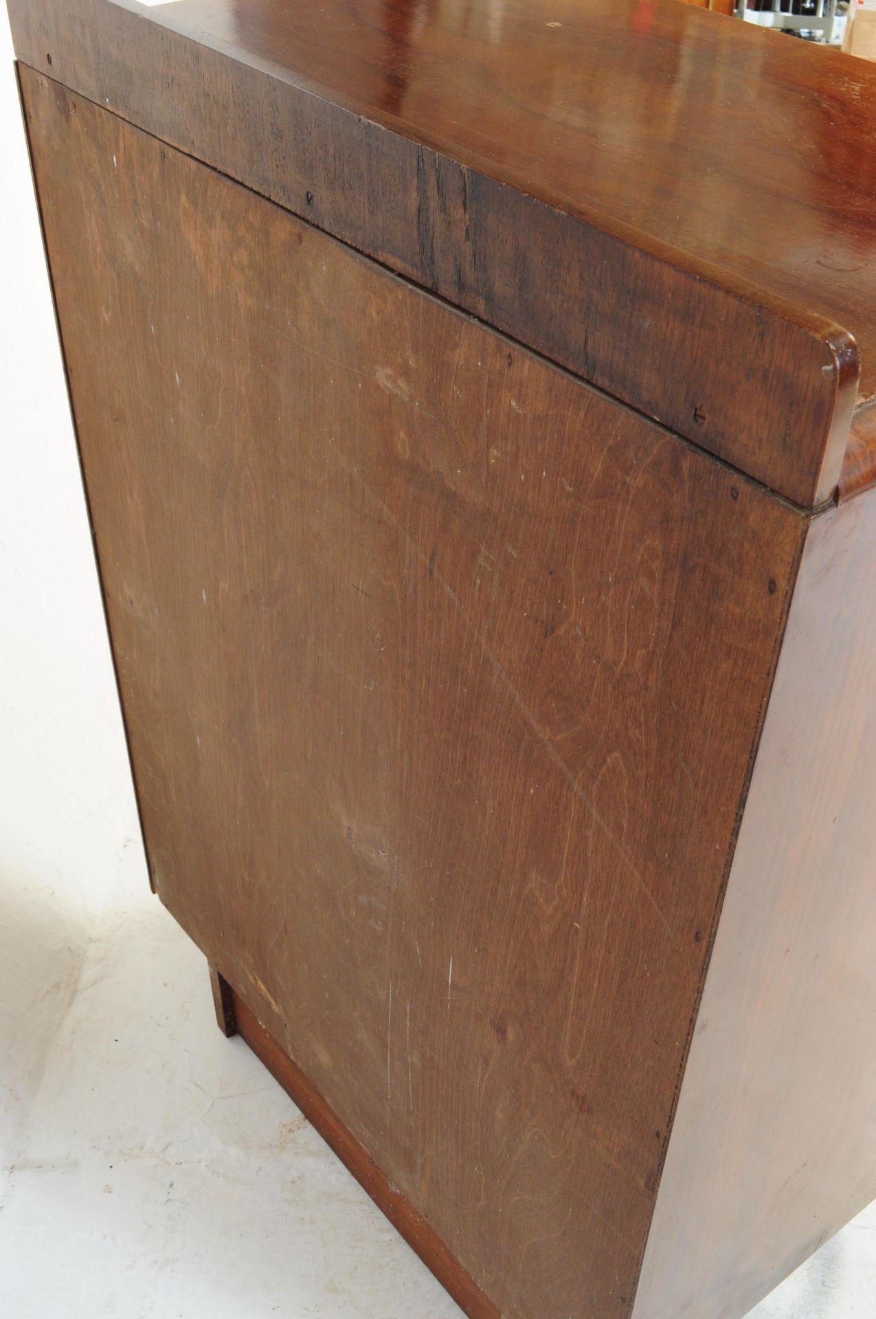 1930'S ART DECO BURR WALNUT CHEST OF DRAWERS - Bild 7 aus 7