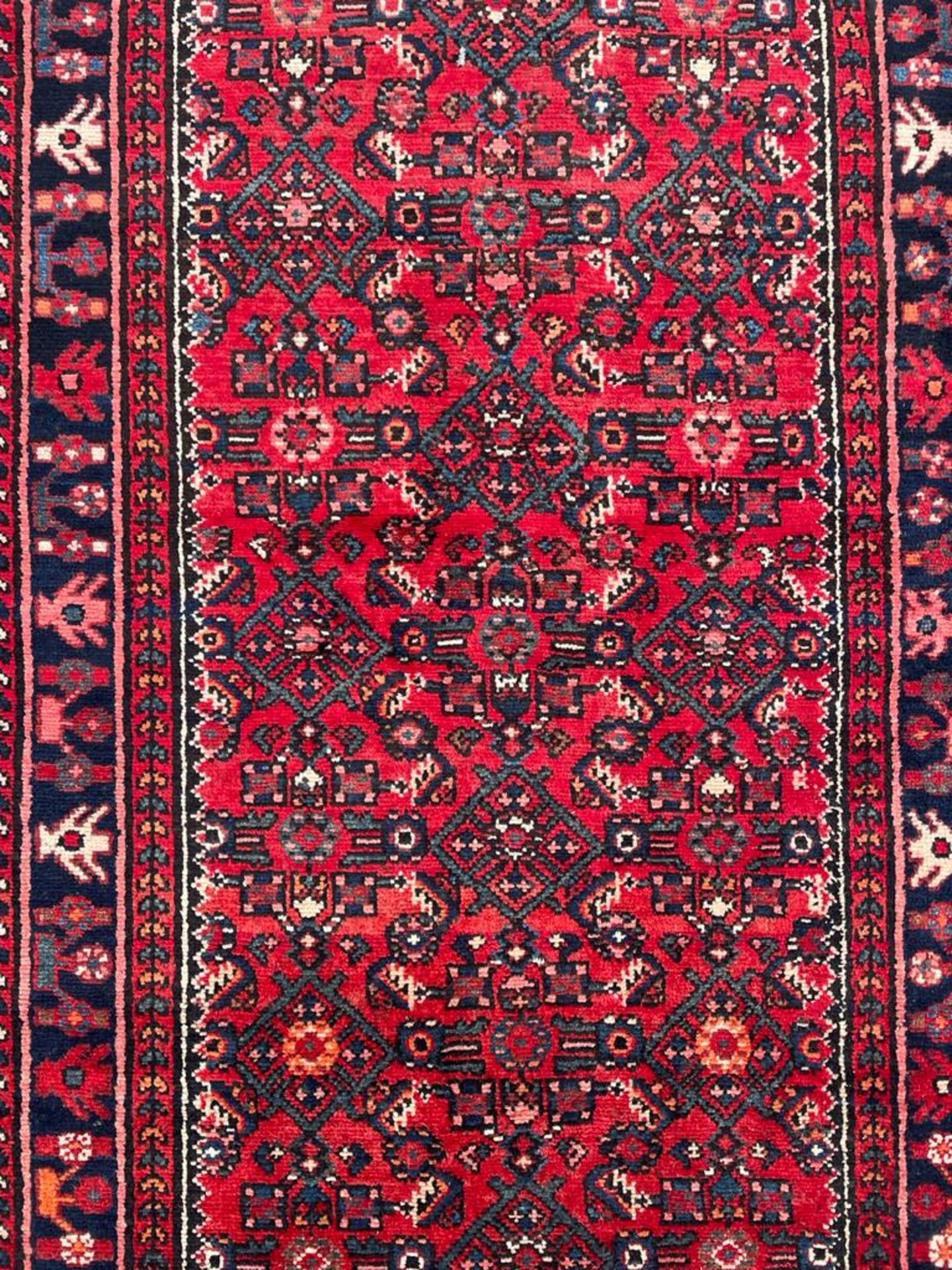 20TH CENTURY NORTH WEST PERSIAN MALEYER FLOOR RUNNER RUG - Bild 2 aus 4