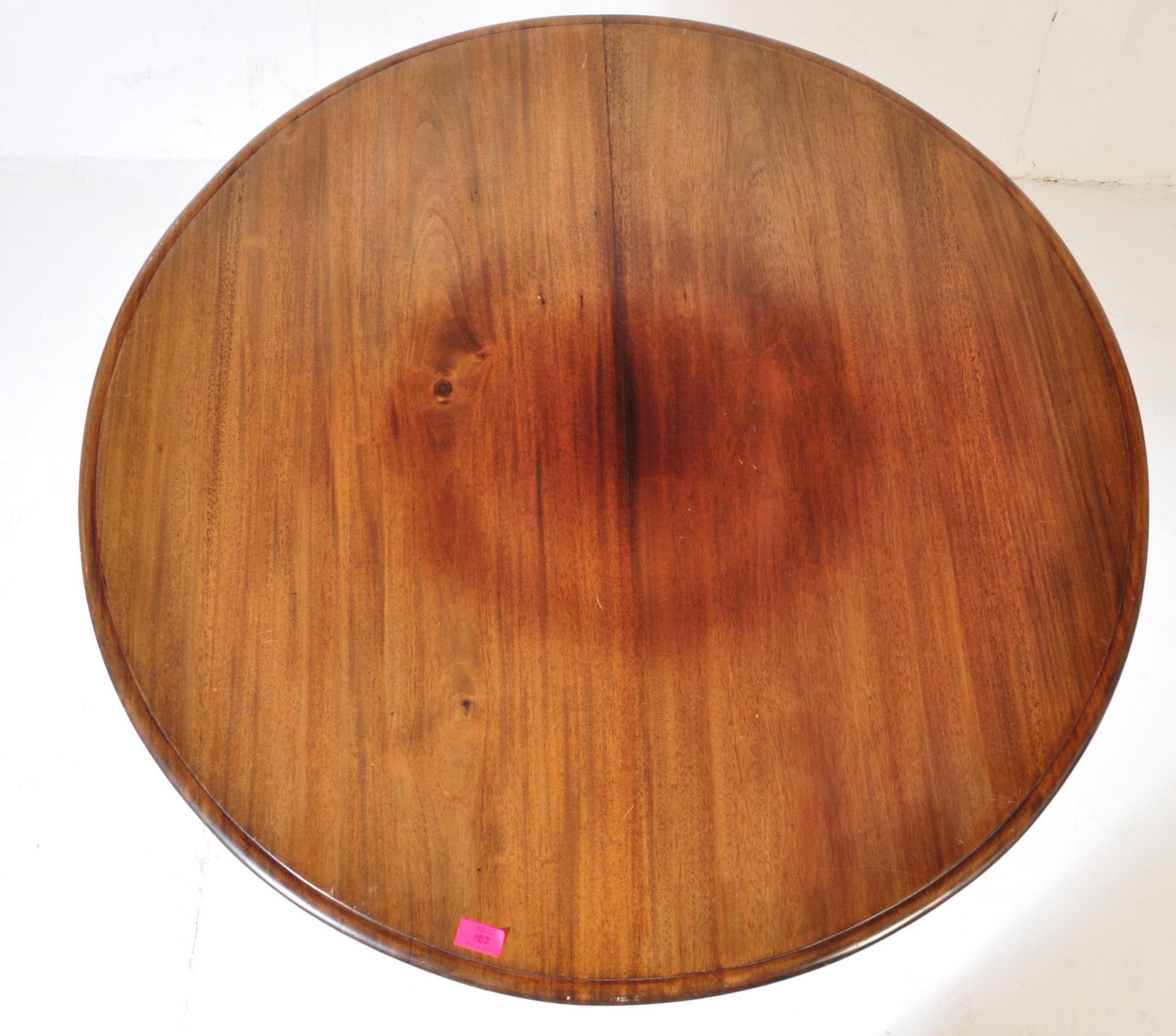 VICTORIAN 19TH CENTURY MAHOGANY TILT TOP TABLE - Image 3 of 6