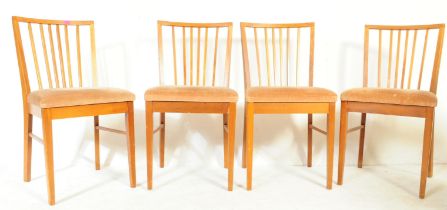 SET OF FOUR RETRO VINTAGE ERCOL DINING CHAIRS