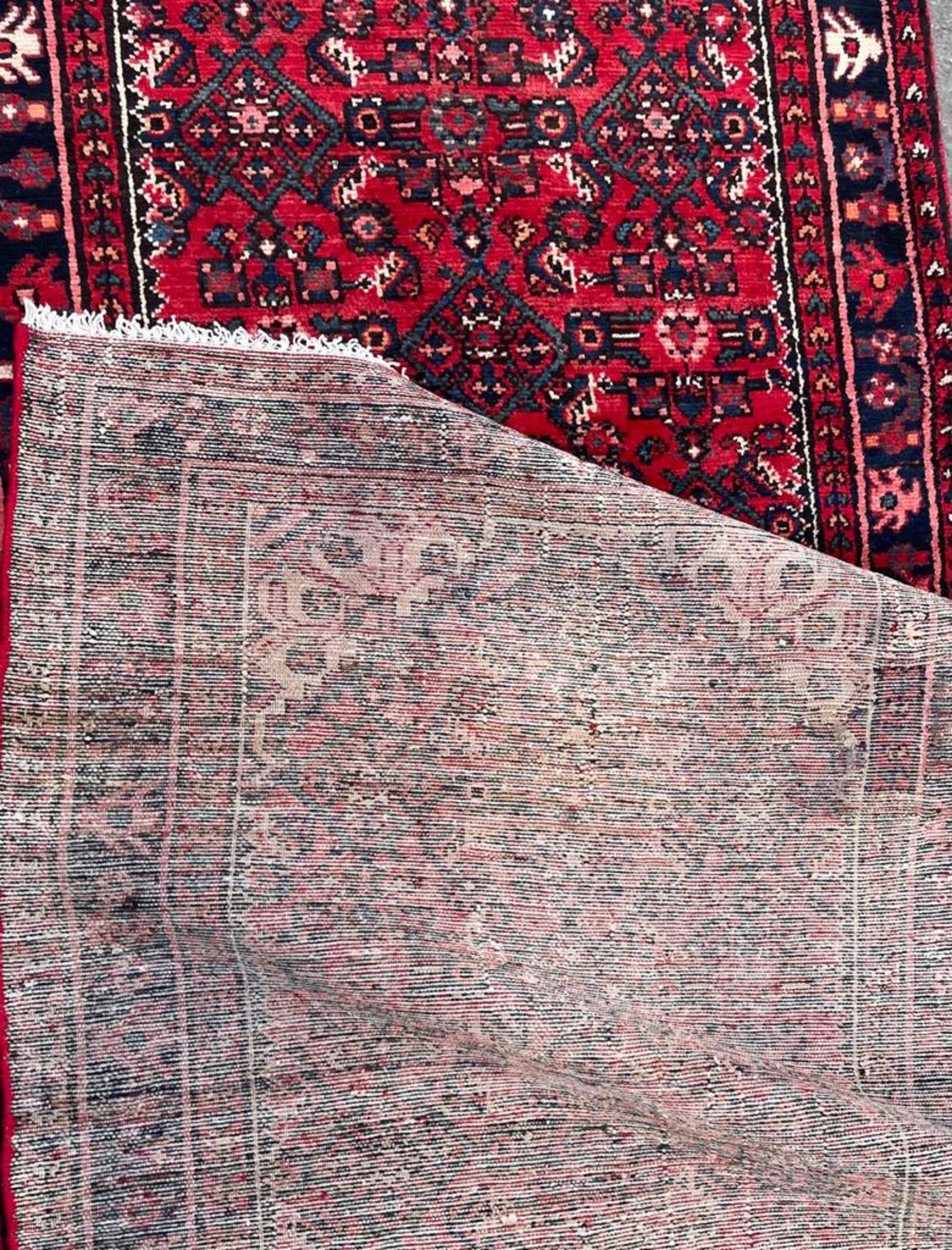 20TH CENTURY NORTH WEST PERSIAN MALEYER FLOOR RUNNER RUG - Bild 4 aus 4