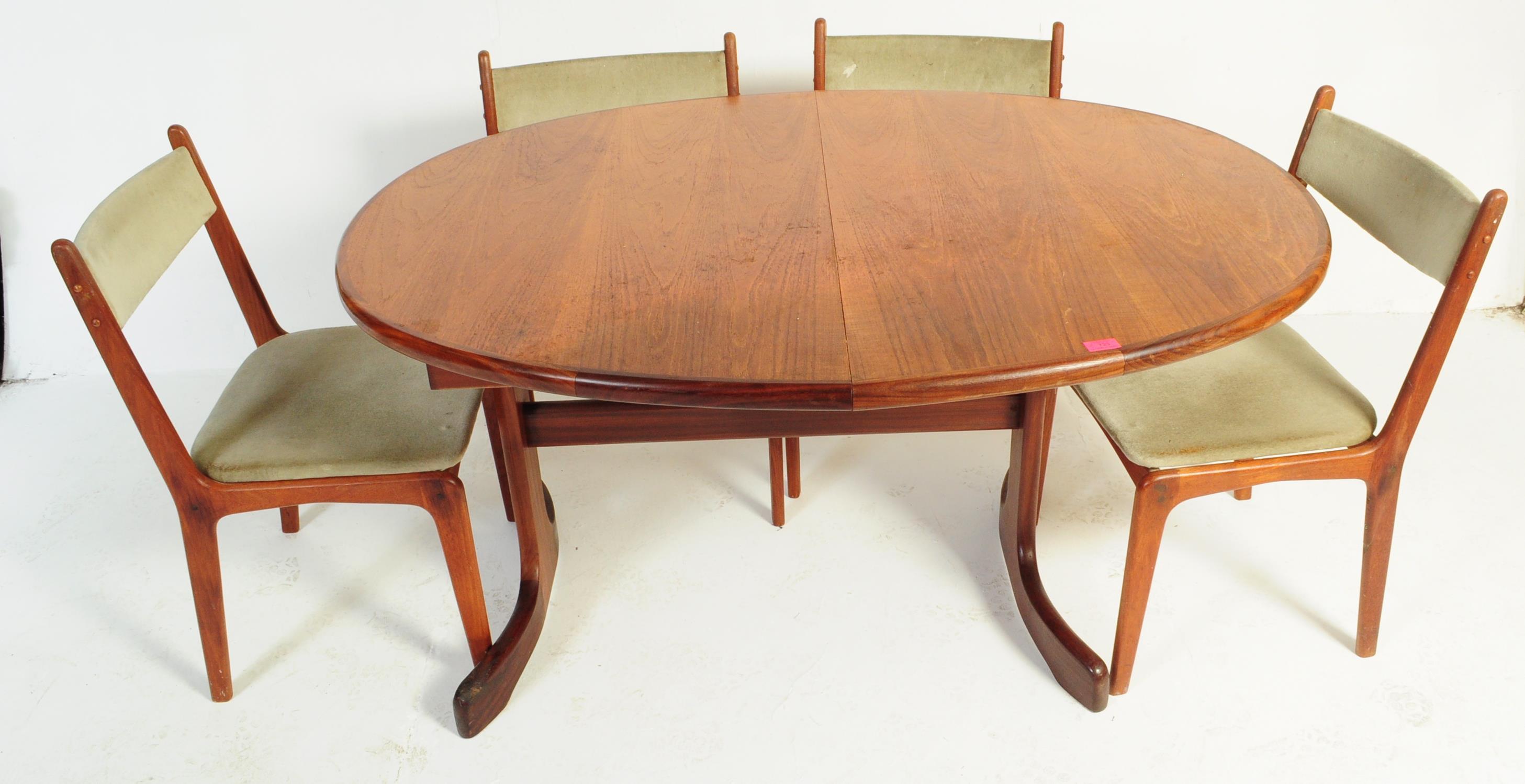 BRITISH MODERN DESIGN - MID CENTURY TEAK DINING ROOM SUITE - Image 2 of 5