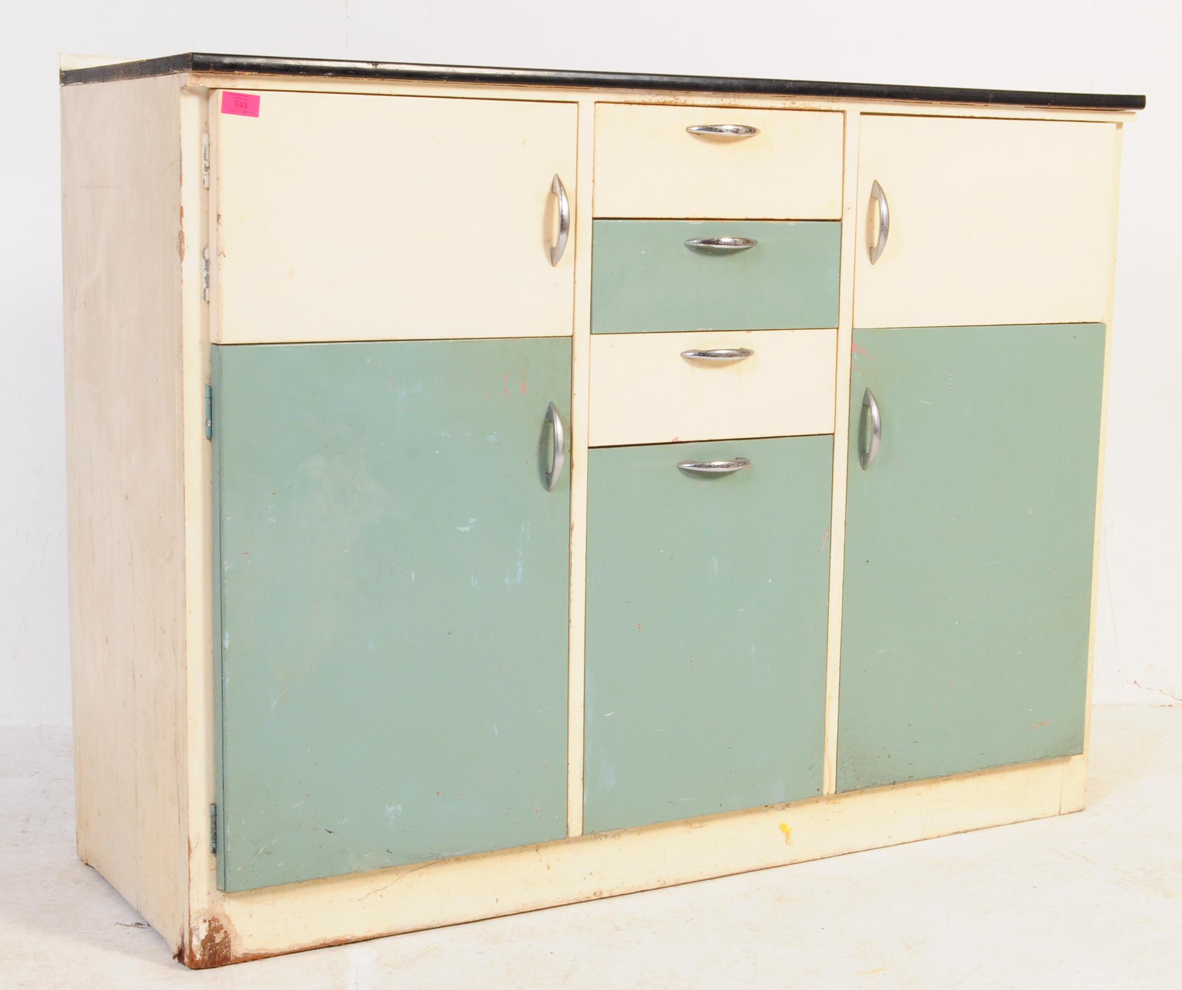 RETRO VINTAGE 1950S LOW KITCHEN UNIT