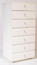 CONTEMPORARY MODERNISH PEDESTAL 7DAY CHEST OF DRAWERS