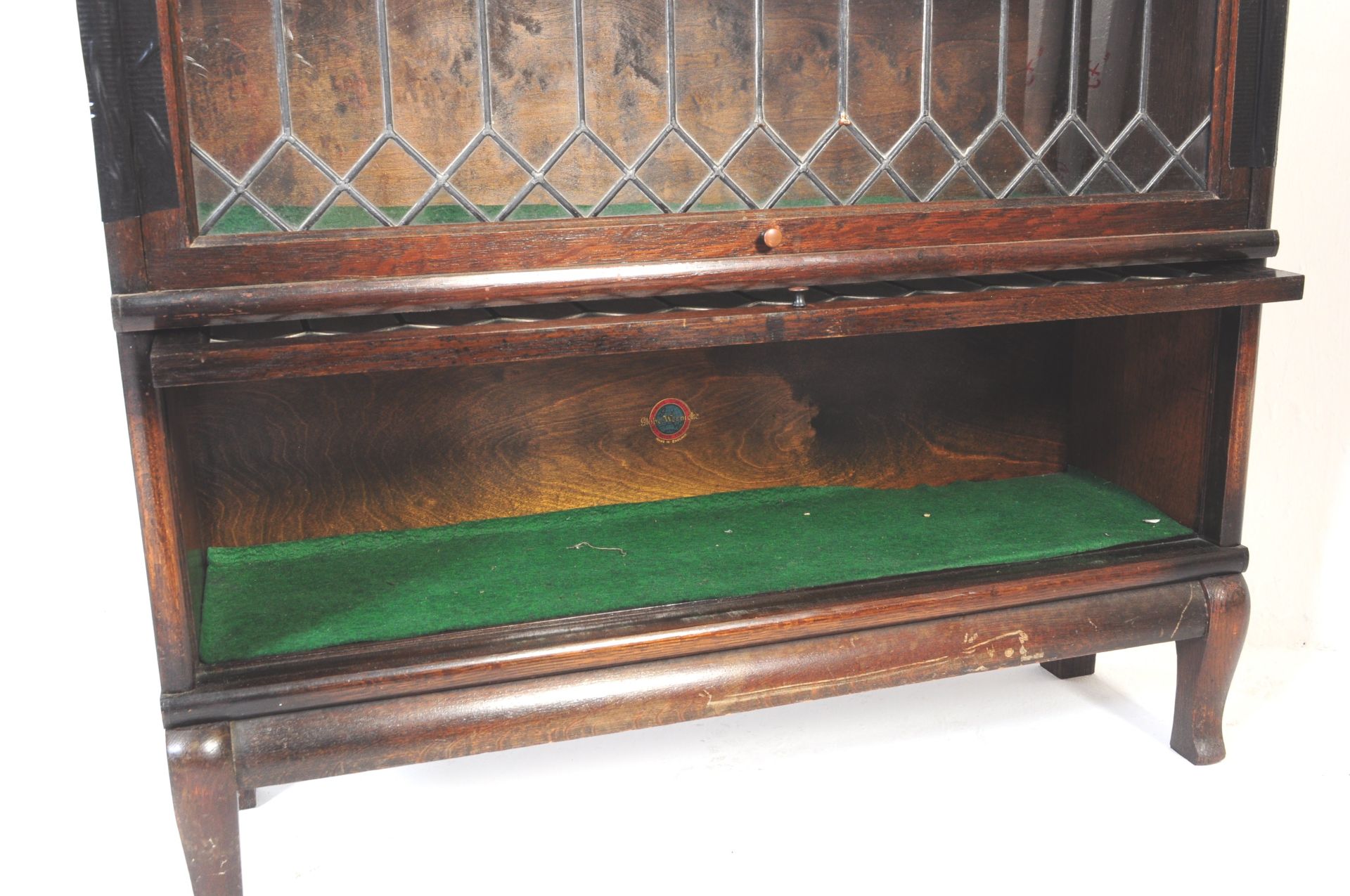 EARLY 20TH CENTURY EDWARDIAN GLOBE WERNICKE BOOKCASE - Image 3 of 5