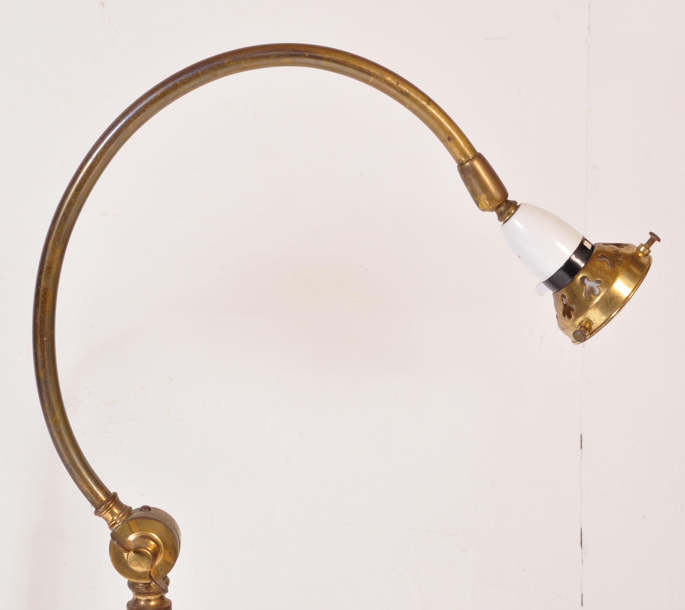 COLLECTION OF 20TH CENTURY BRASS STANDARD STANDING LAMPS - Image 5 of 5