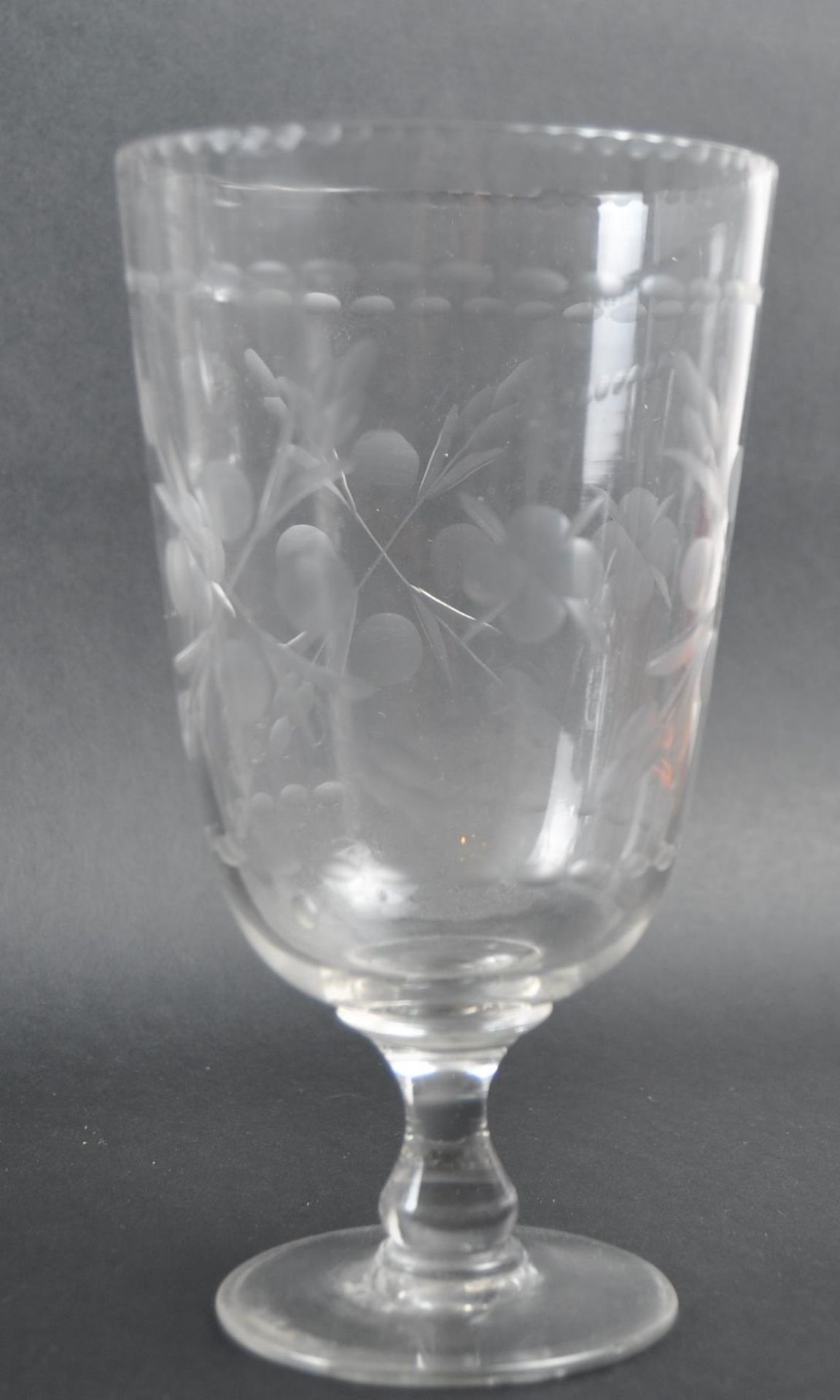 COLLECTION OF 19TH CENTURY CUT GLASSWARE - Bild 3 aus 8