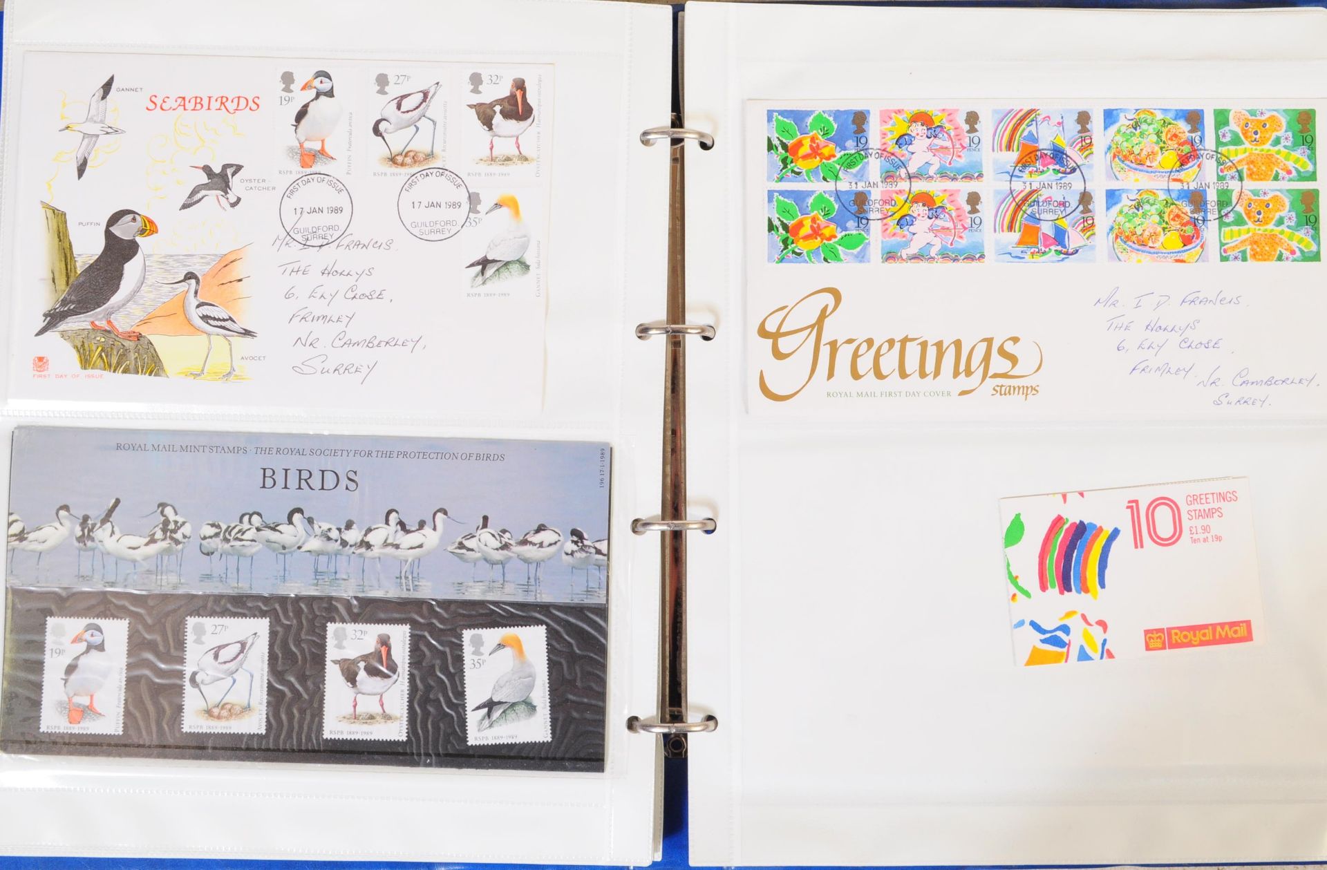 COLLECTION OF SEVEN STAMP ALBUMS - PRESENTATION PACKS - Bild 3 aus 6