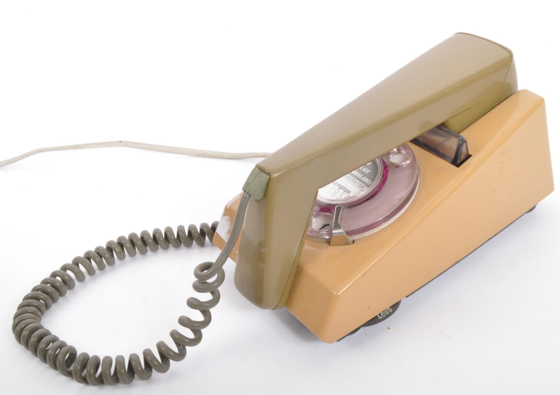 VINTAGE MID 20TH CENTURY BAKELITE DIAL TRIMPHONE TELEPHONE
