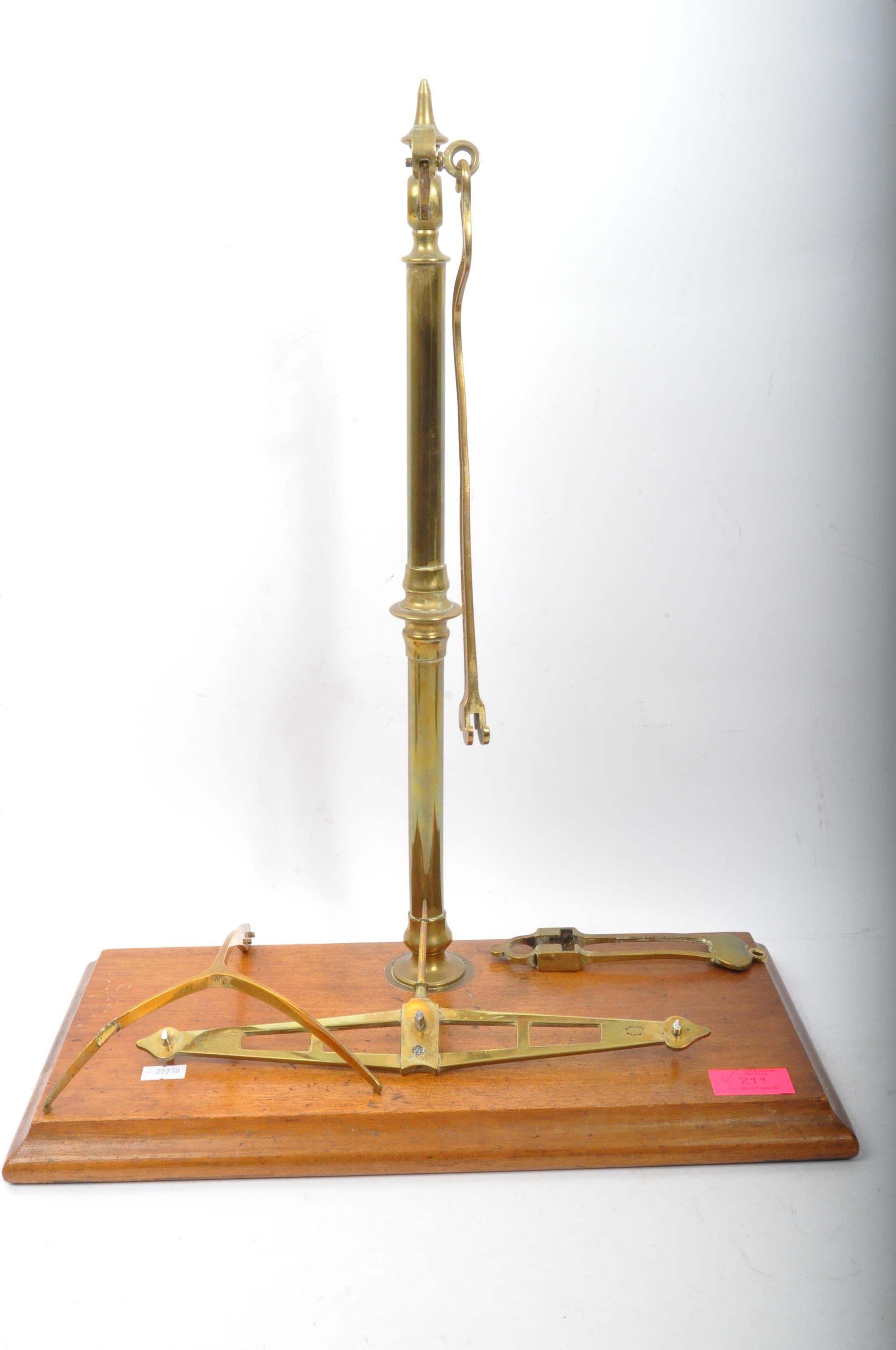 COLLECTION OF THREE VINTAGE BRASS POSTAL SCALES - Image 2 of 6