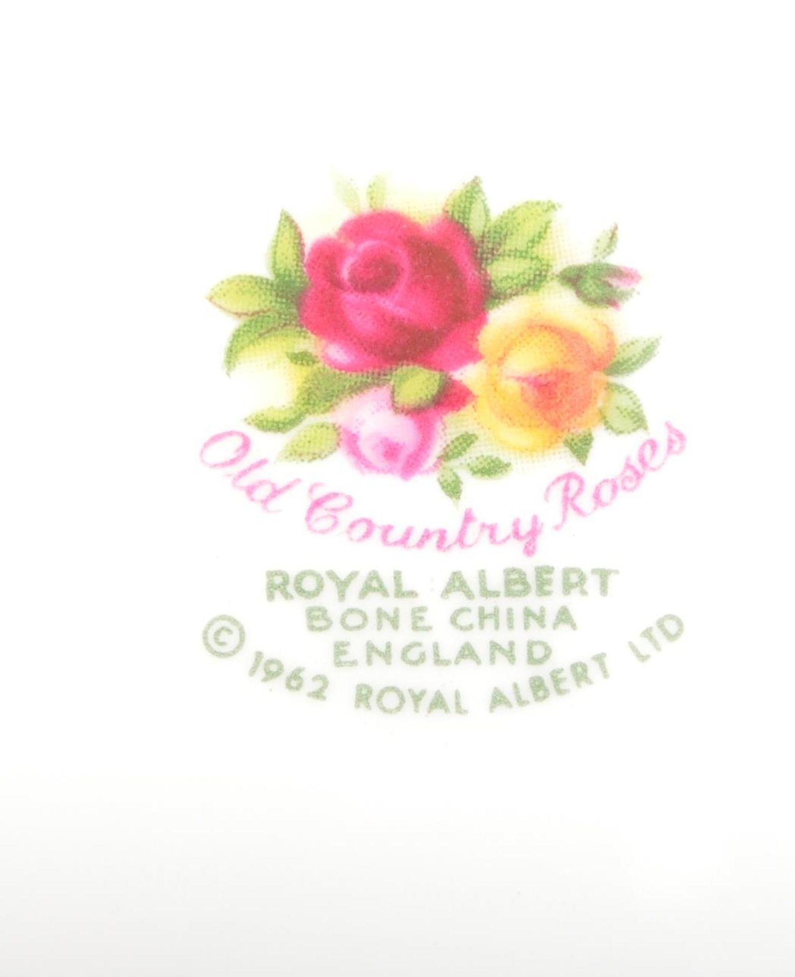 VINTAGE ROYAL ALBERT BONE CHINA 'OLD COUNTRY ROSES' SERVICE - Bild 6 aus 6