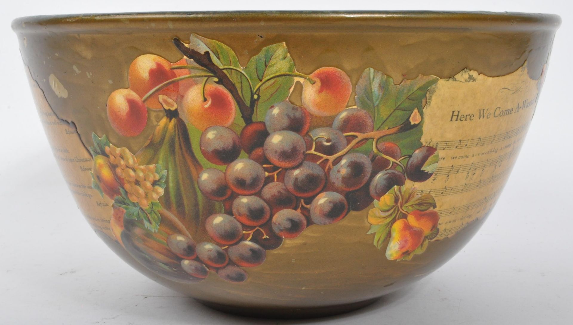 VINTAGE 20TH CENTURY PAINTED PYREX BOWL - Bild 3 aus 5