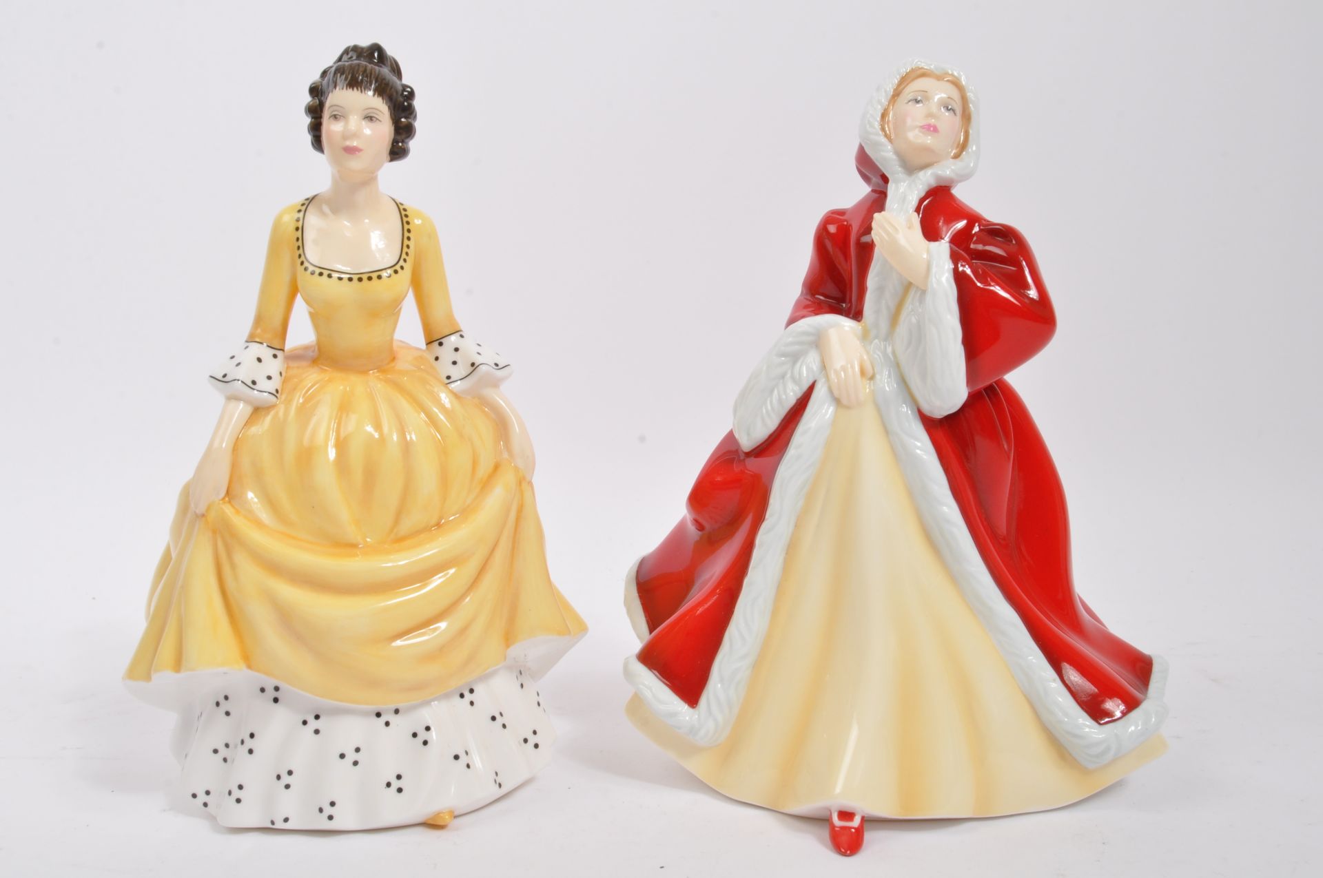 VINTAGE CHINA FIGURES - COALPORT - NAO - DOULTON - WORCESTER - Image 5 of 8