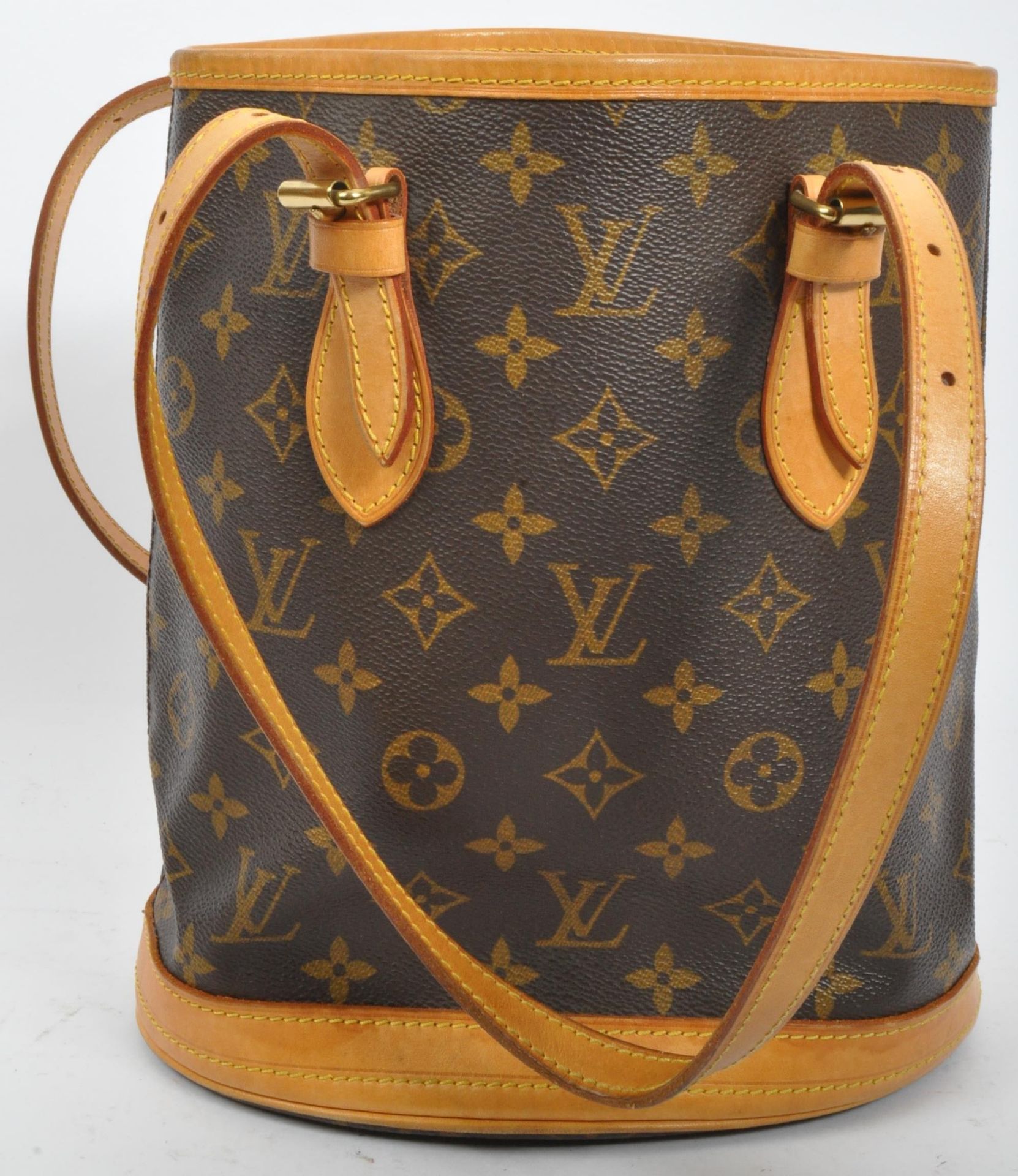 LOUIS VUITTON - DESIGNER MONOGRAM BUCKET HANDBAG