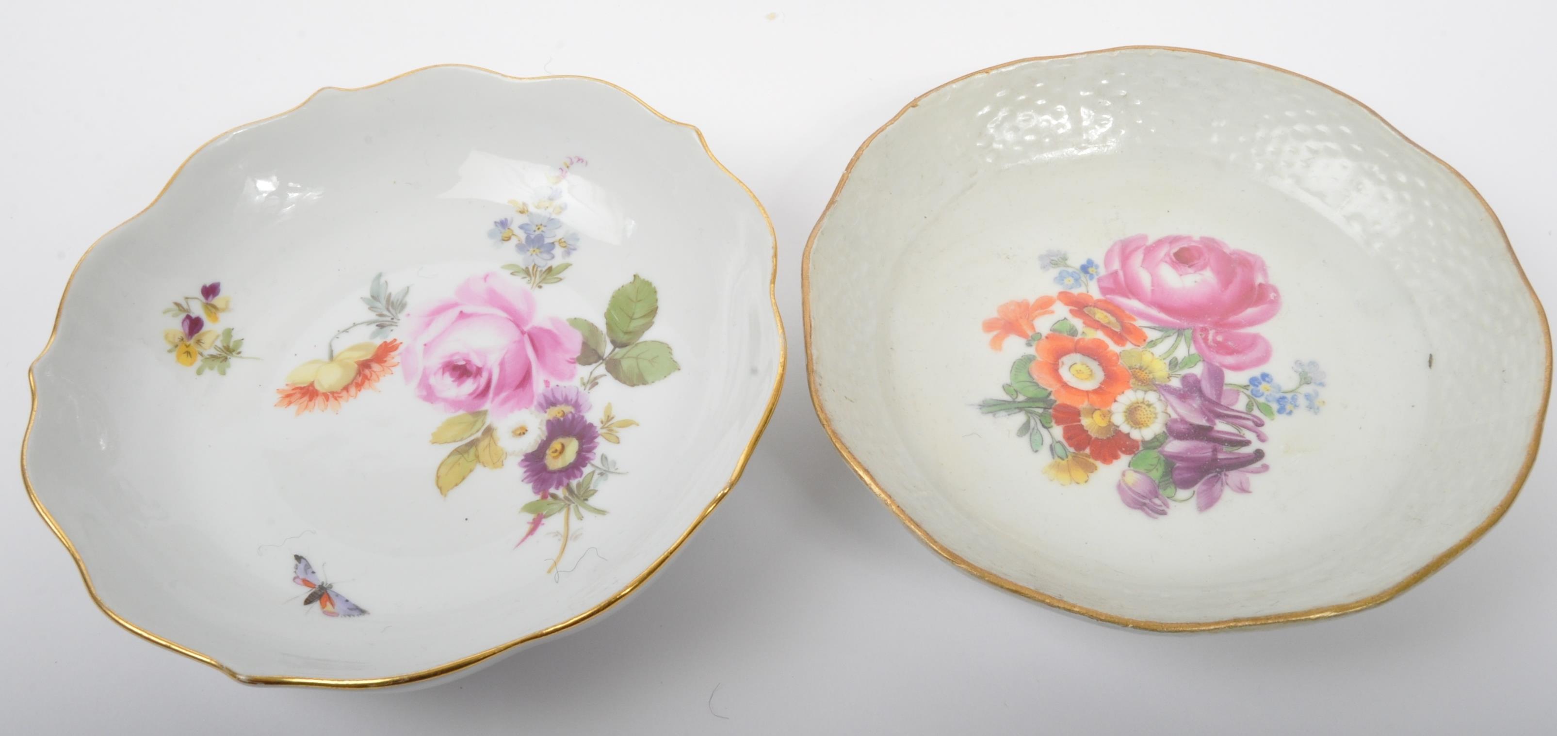 COLLECTION OF 19TH CENTURY & LATER MEISSEN PORCELAIN ITEMS - Image 2 of 6