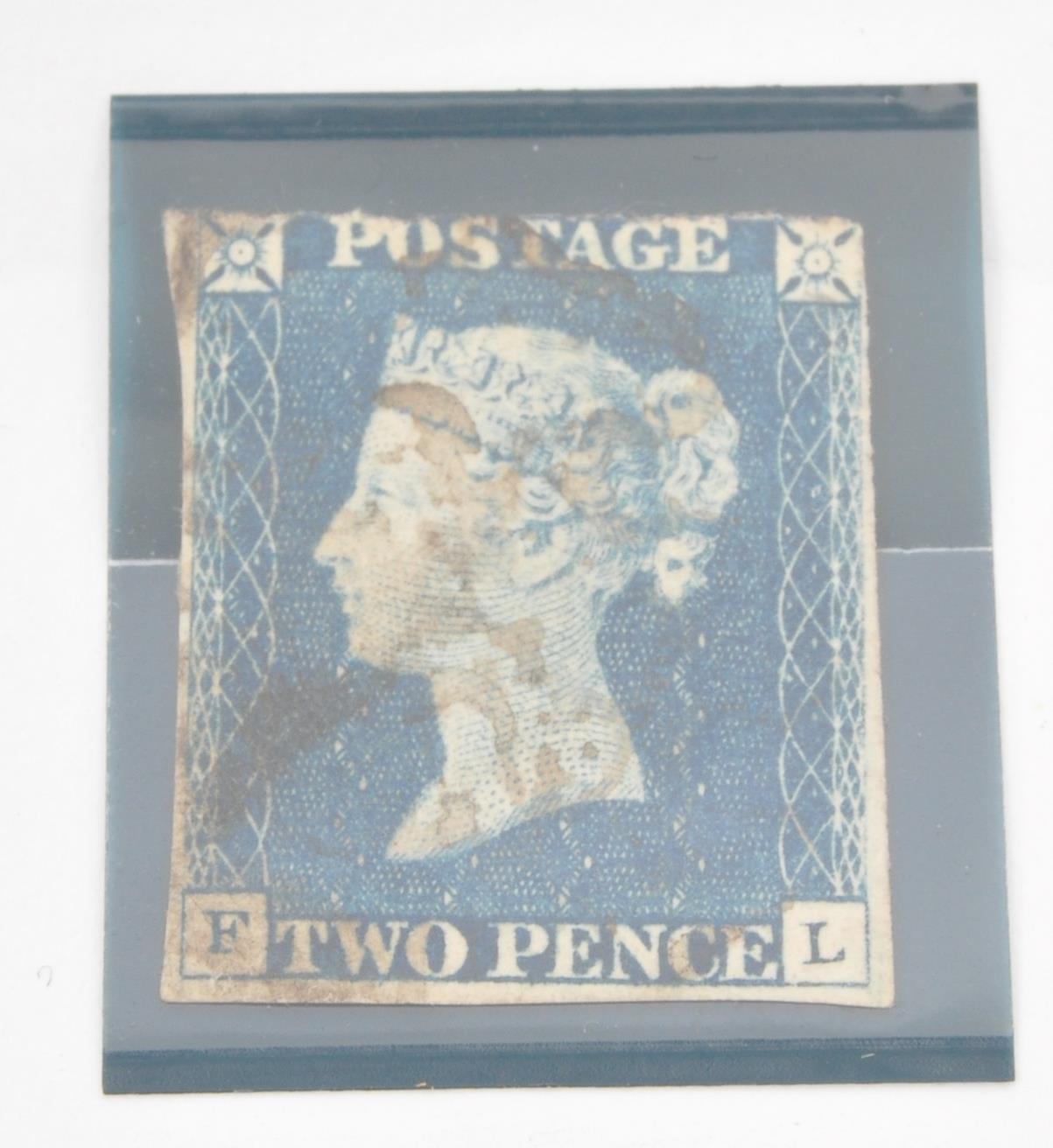 VICTORIAN POSTAGE STAMPS - INC PENNY BLACK - SIX STAMPS - Image 3 of 3