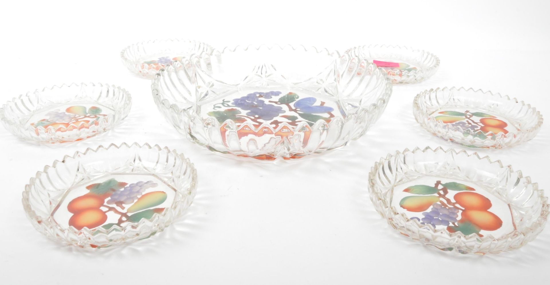 1940S CARNIVAL DEPRESSION GLASS PLATES & DISHES - Image 2 of 7