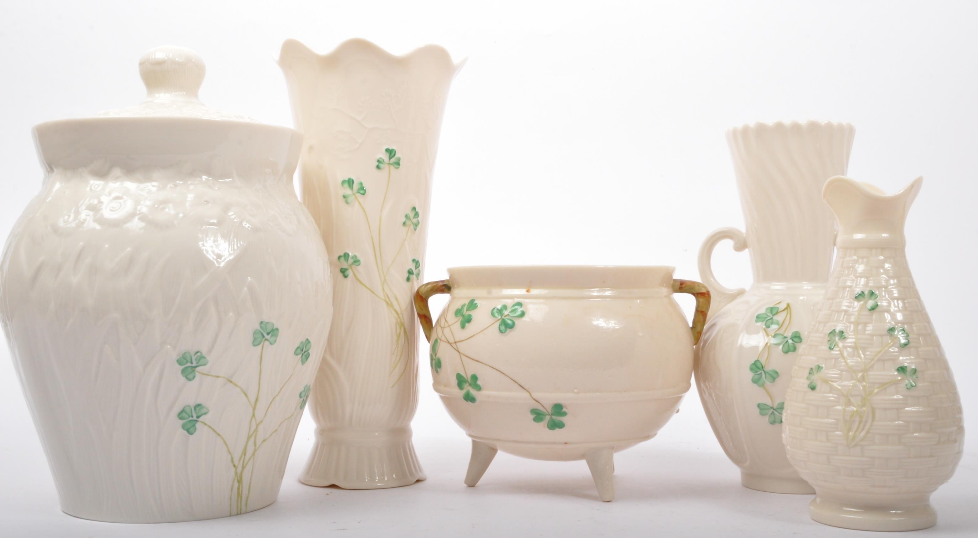 IRISH BELLEEK POTTERY - VINTAGE 20TH CENTURY - POTTERY ITEMS