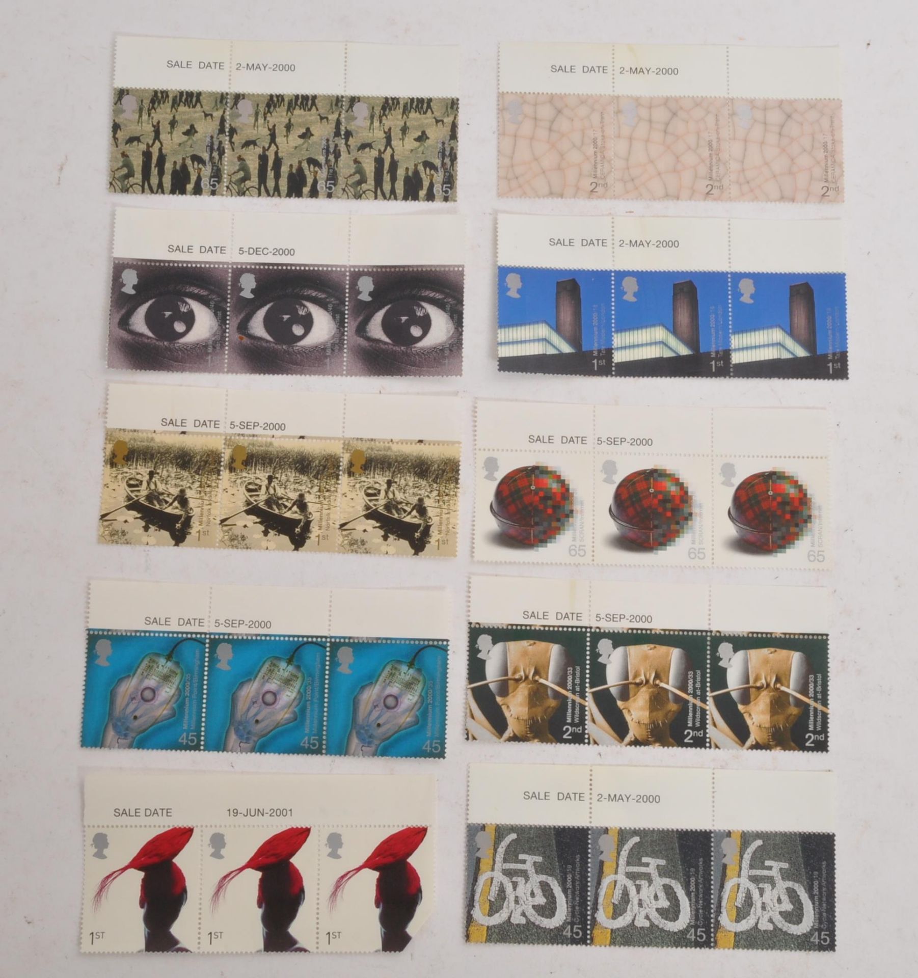 LARGE COLLECTION UK 1ST CLASS PRESENTATION PACKS STAMPS - Bild 5 aus 6