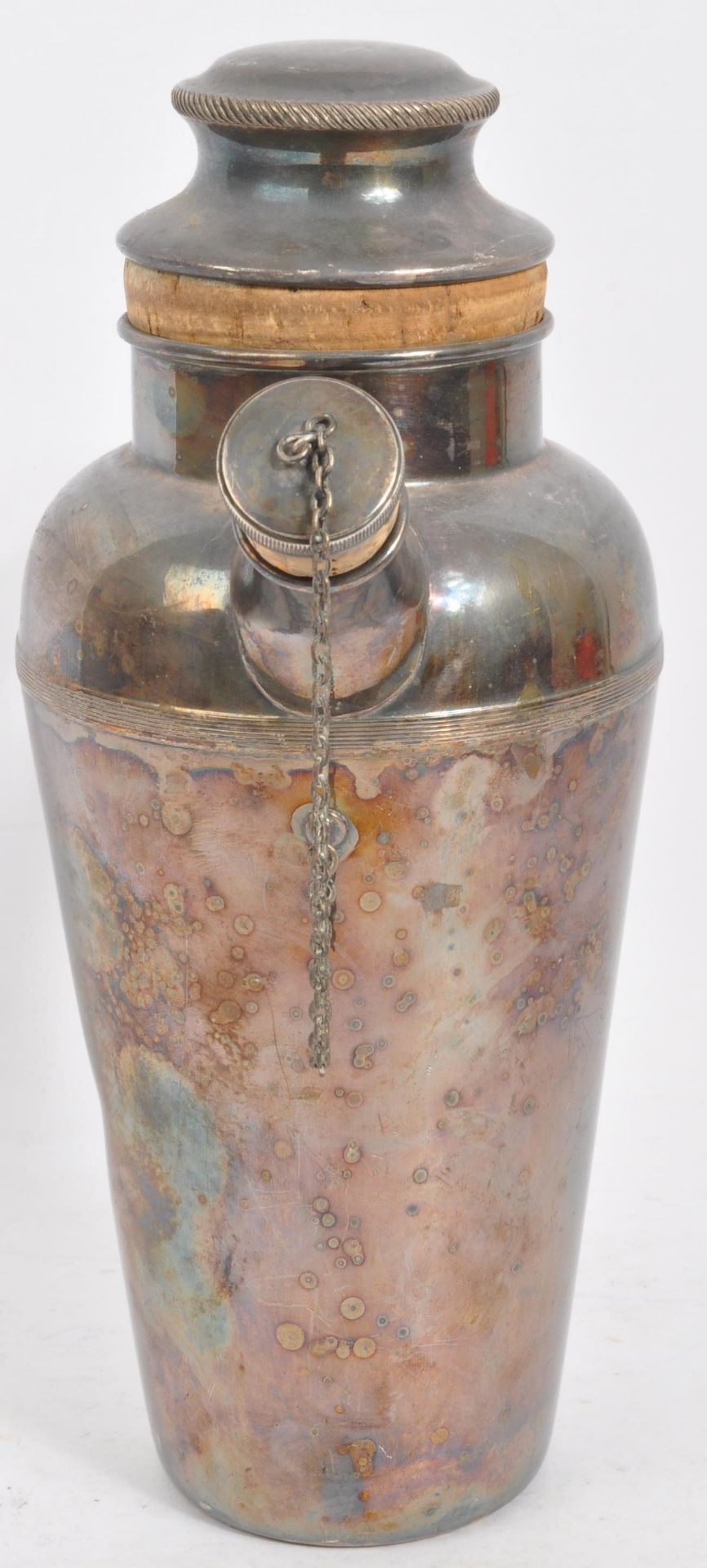 EARLY 20TH CENTURY SILVER PLATED COCKTAIL SHAKER - Bild 4 aus 5