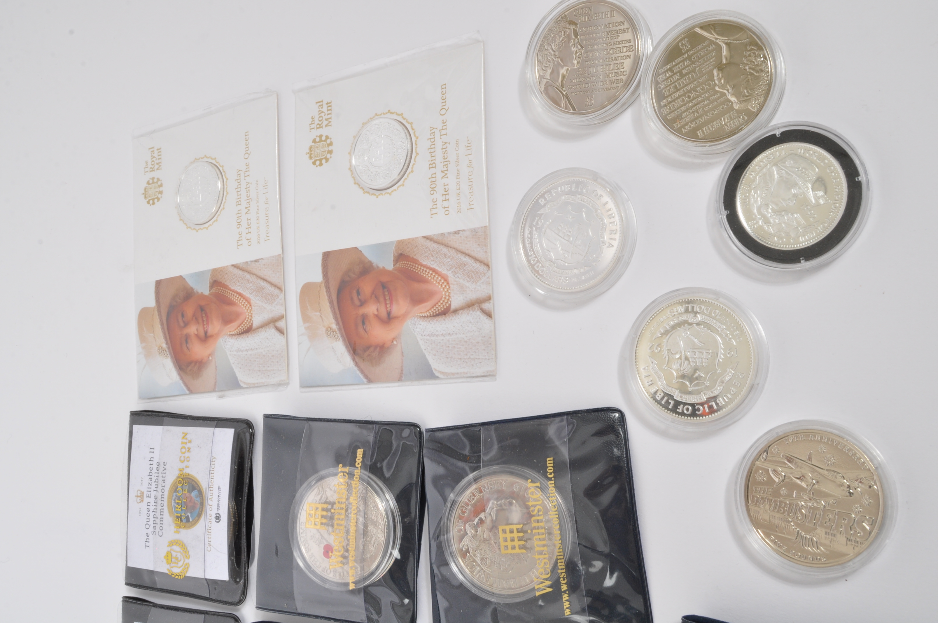 COLLECTION OF UK UNCIRCULATED PROOF COMMEMORATIVE COINS - Image 2 of 6