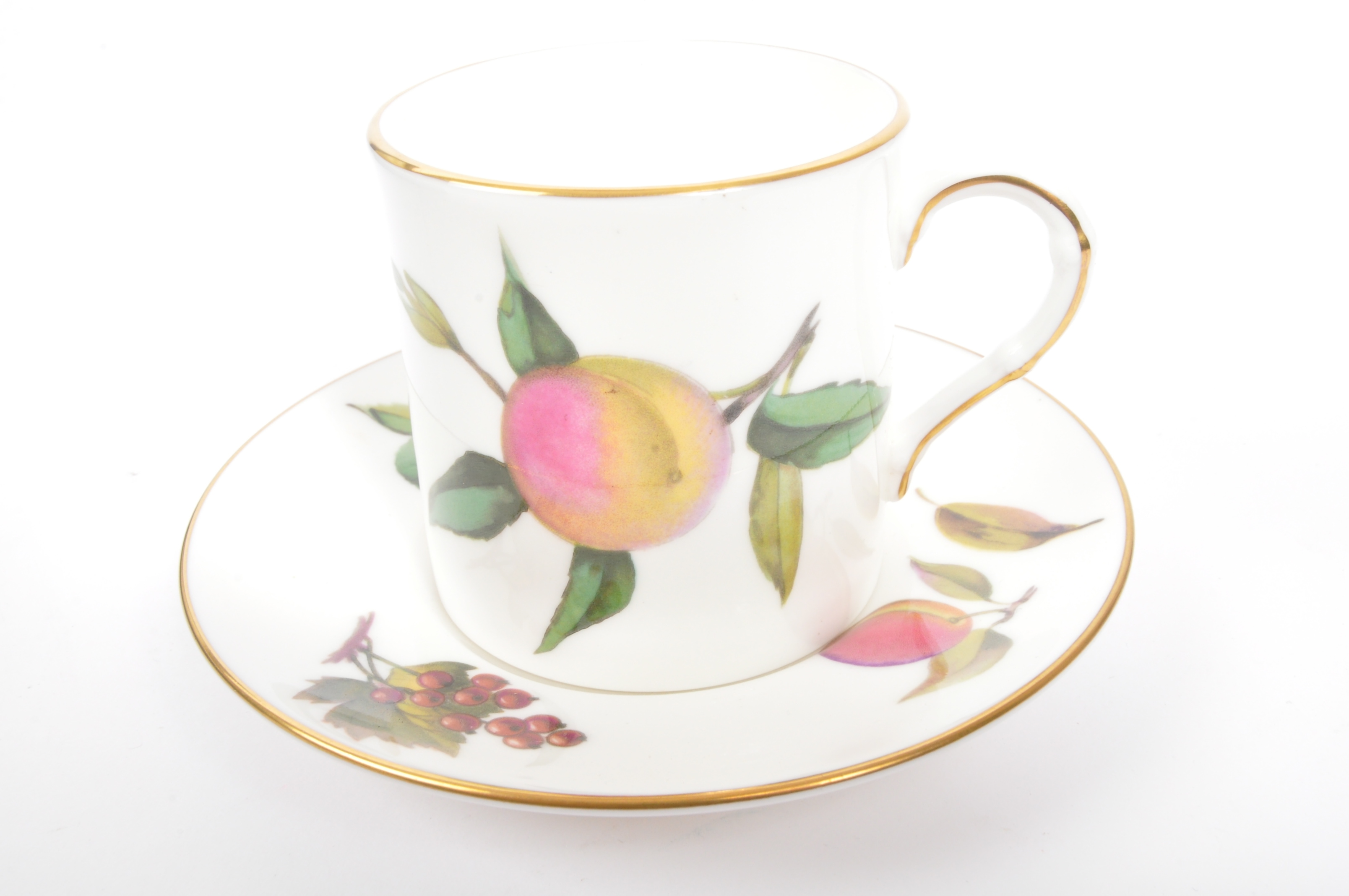 ROYAL WORCESTER - CHINA CUPS & SAUCERS ARDEN PATTERN - Image 5 of 8