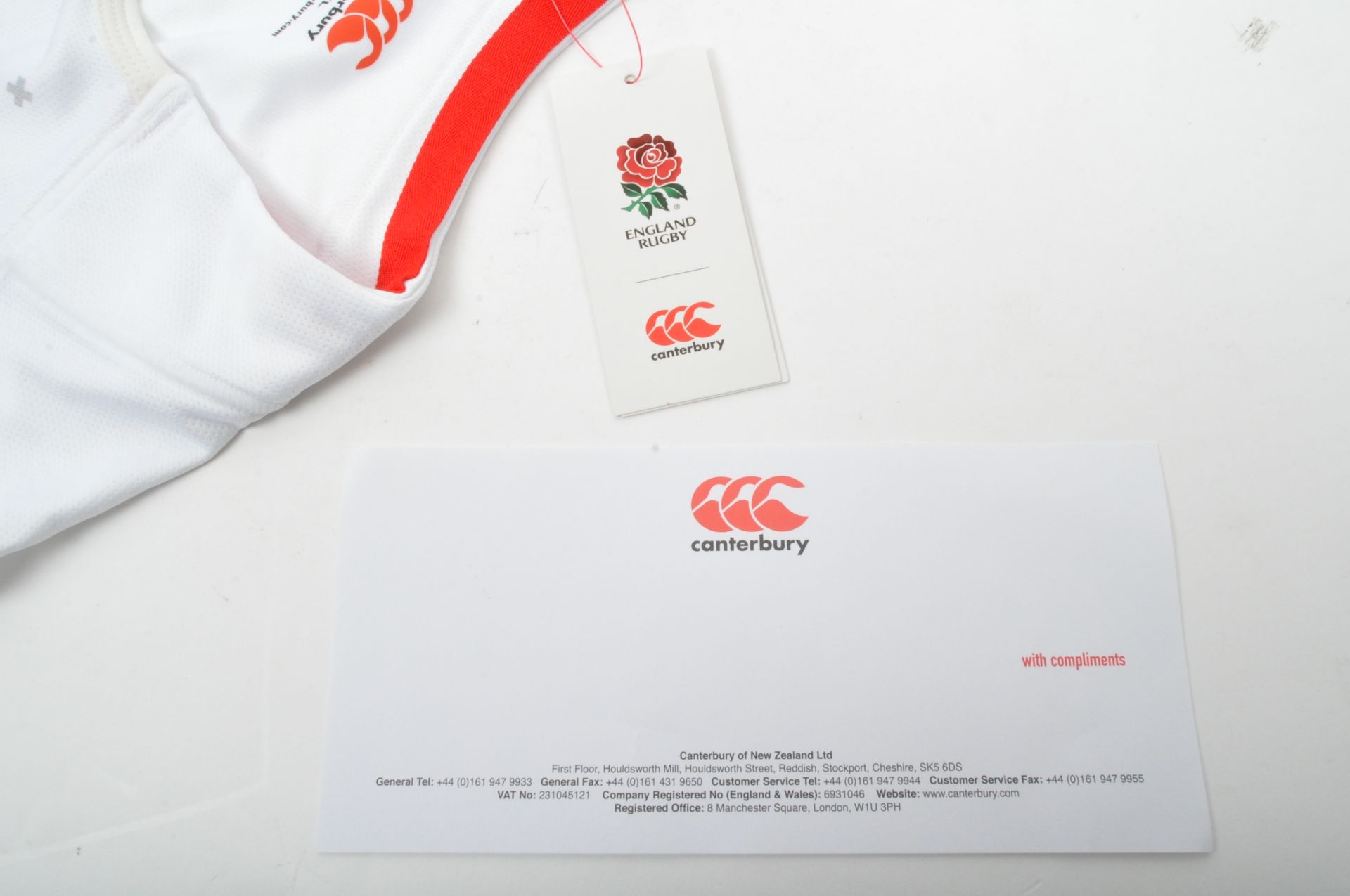 SIGNED 2016 OLYMPIC TEAM - 2013 ENGLAND RUGBY SEVENS SHIRT - Image 5 of 5