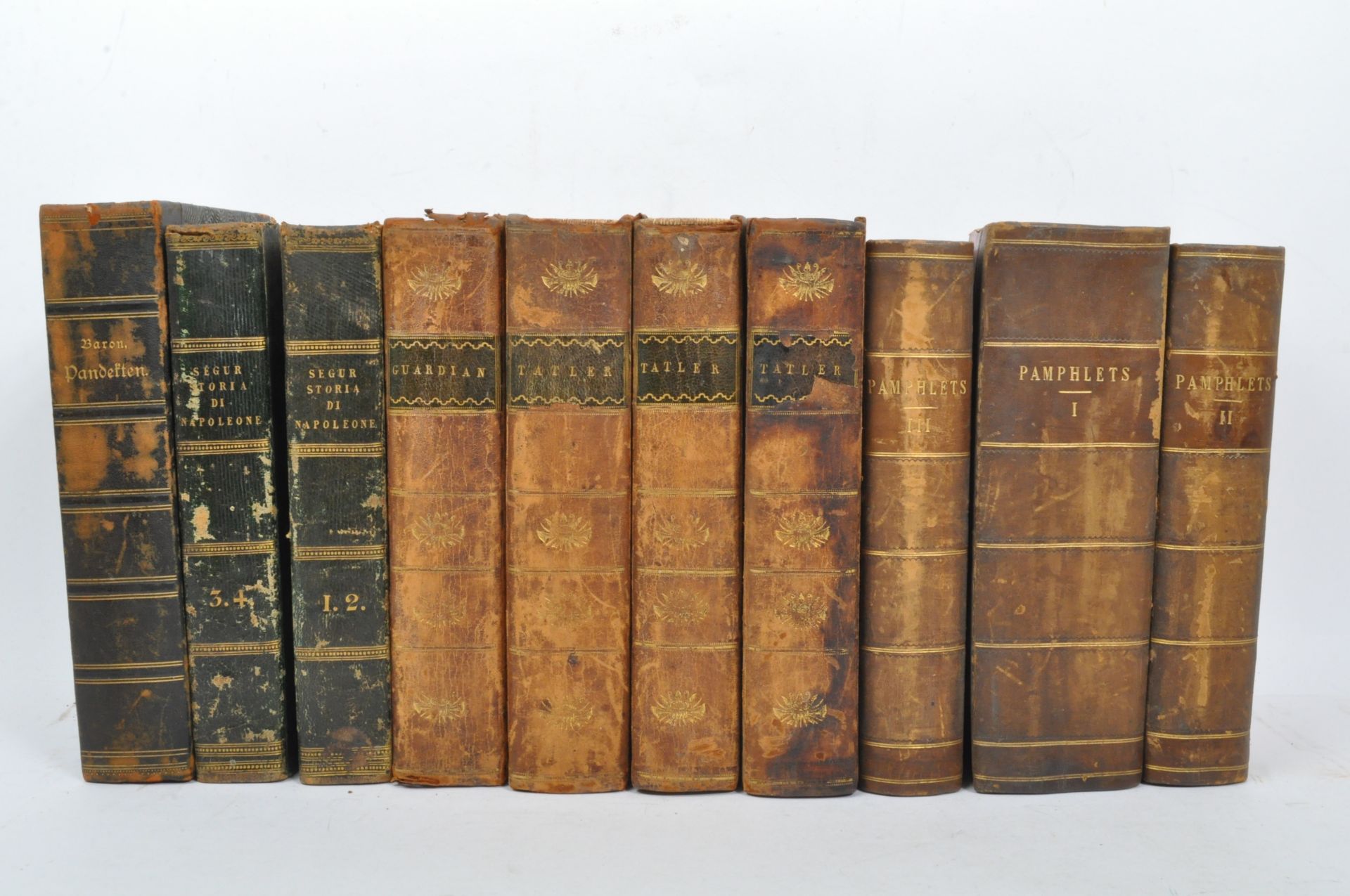 COLLECTION OF 19TH CENTURY HARDBACK BOOKS