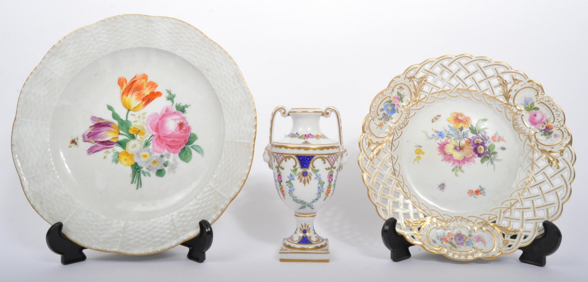 COLLECTION OF 19TH CENTURY & LATER MEISSEN PORCELAIN ITEMS - Bild 5 aus 6