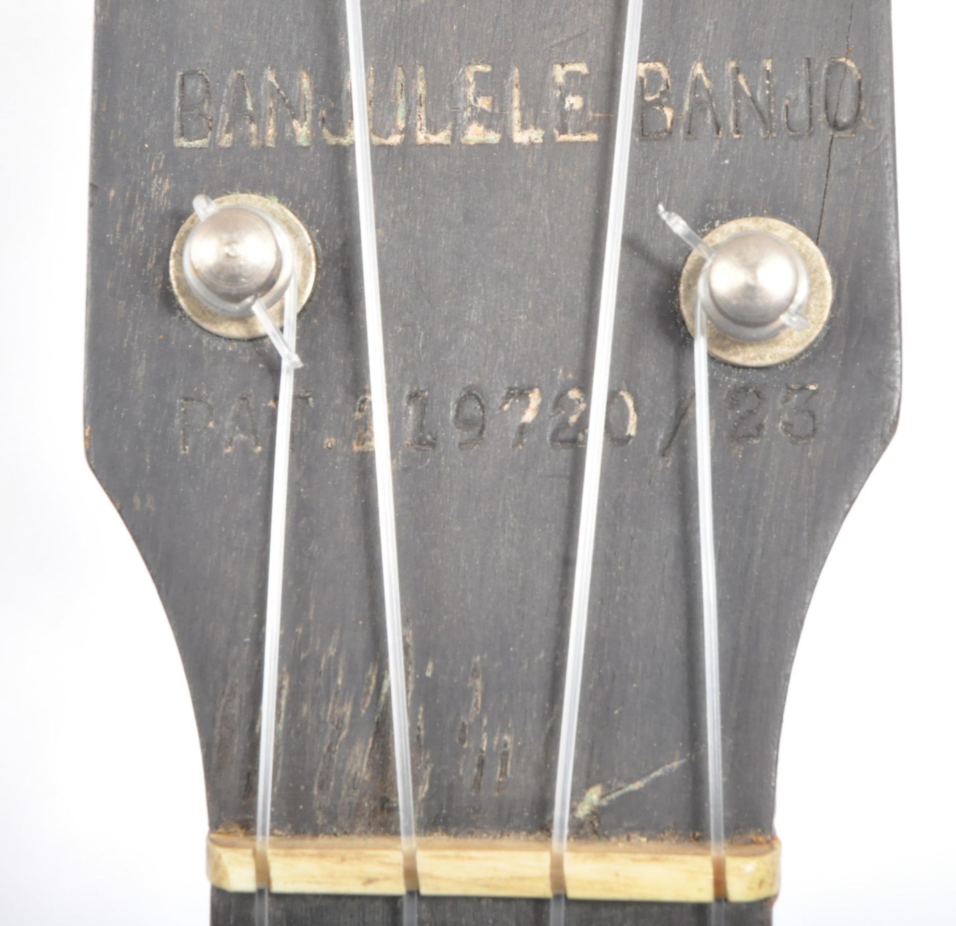 VINTAGE 20TH CENTURY KEECH BANJULELE INSTRUMENT - Image 5 of 8