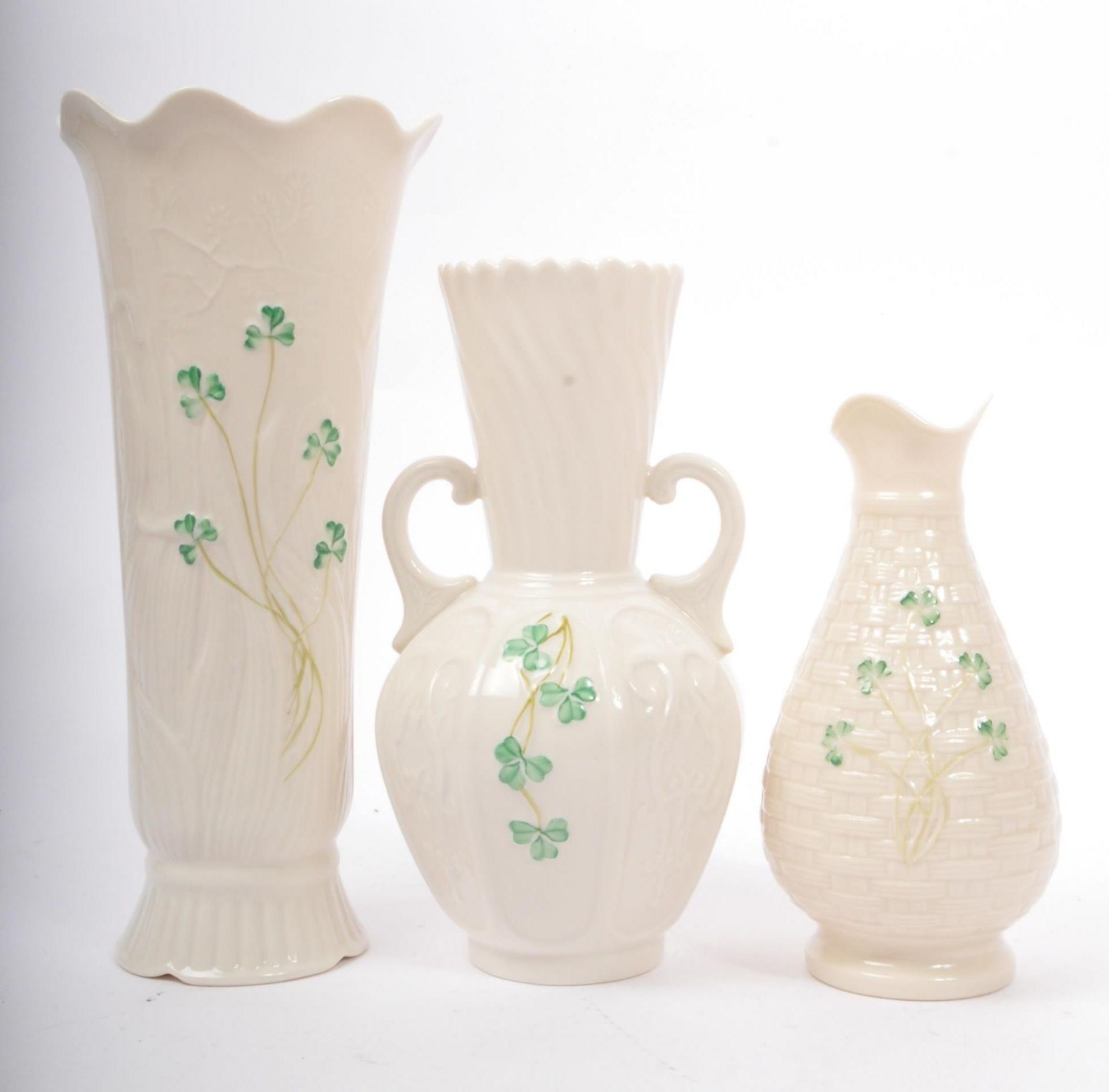 IRISH BELLEEK POTTERY - VINTAGE 20TH CENTURY - POTTERY ITEMS - Bild 2 aus 6