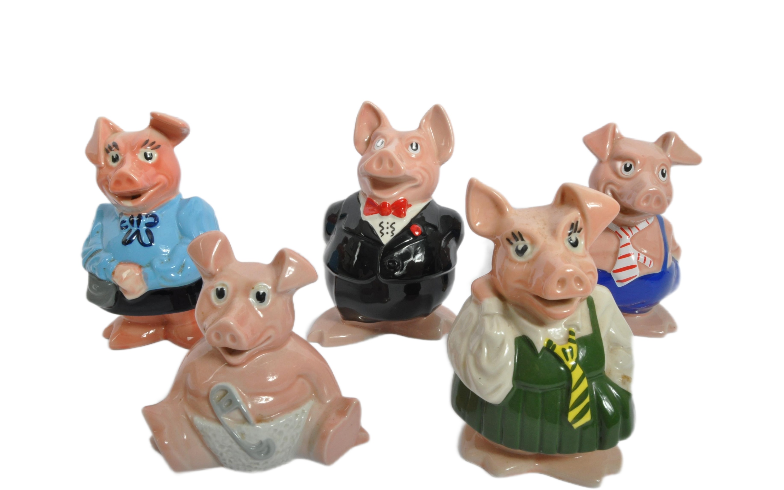 WADE POTTERY - COLLECTION OF NATWEST PIGGY BANKS
