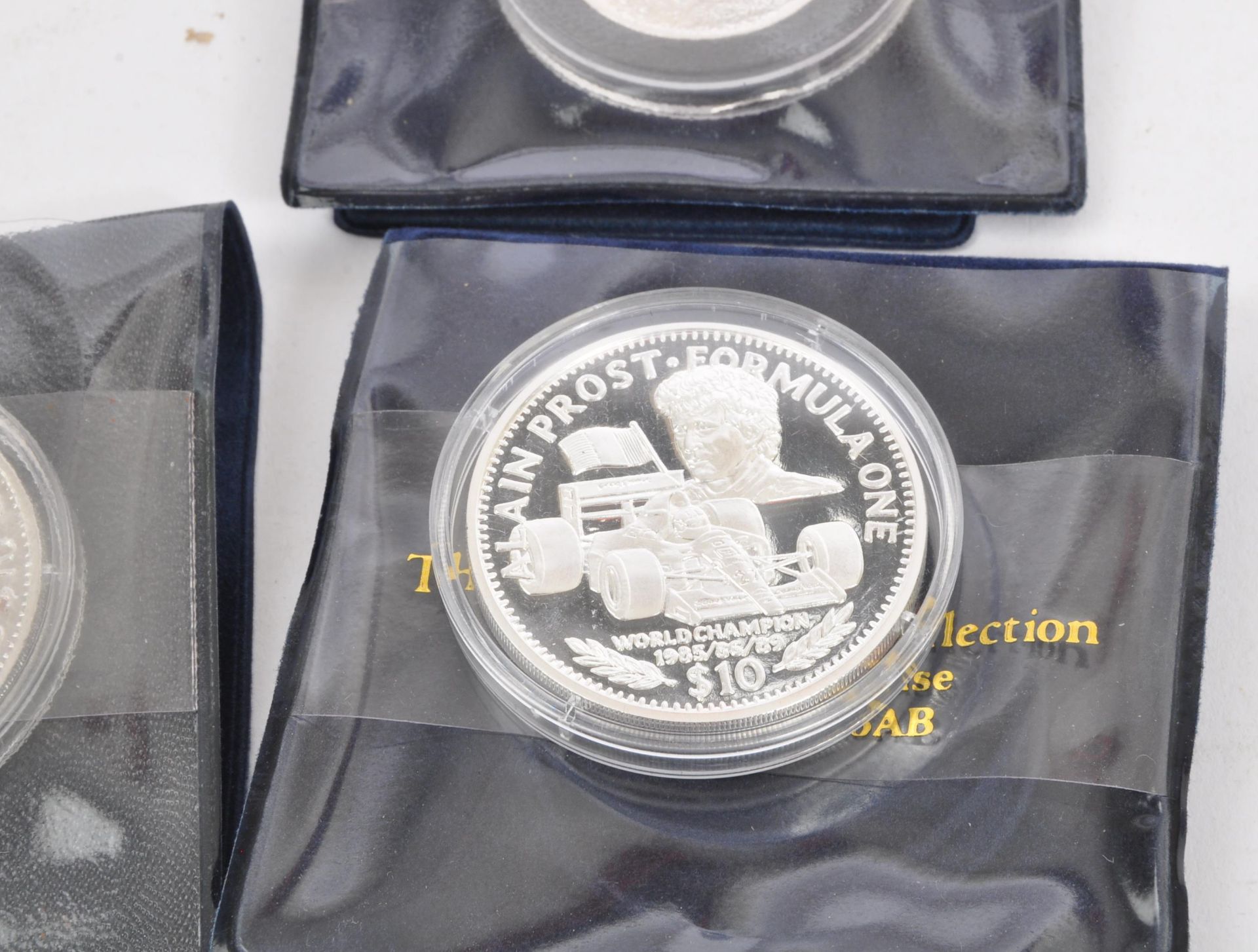 WESTMINSTER COLLECTION SILVER PROOF COINS - FORMULA 1 - Image 4 of 5