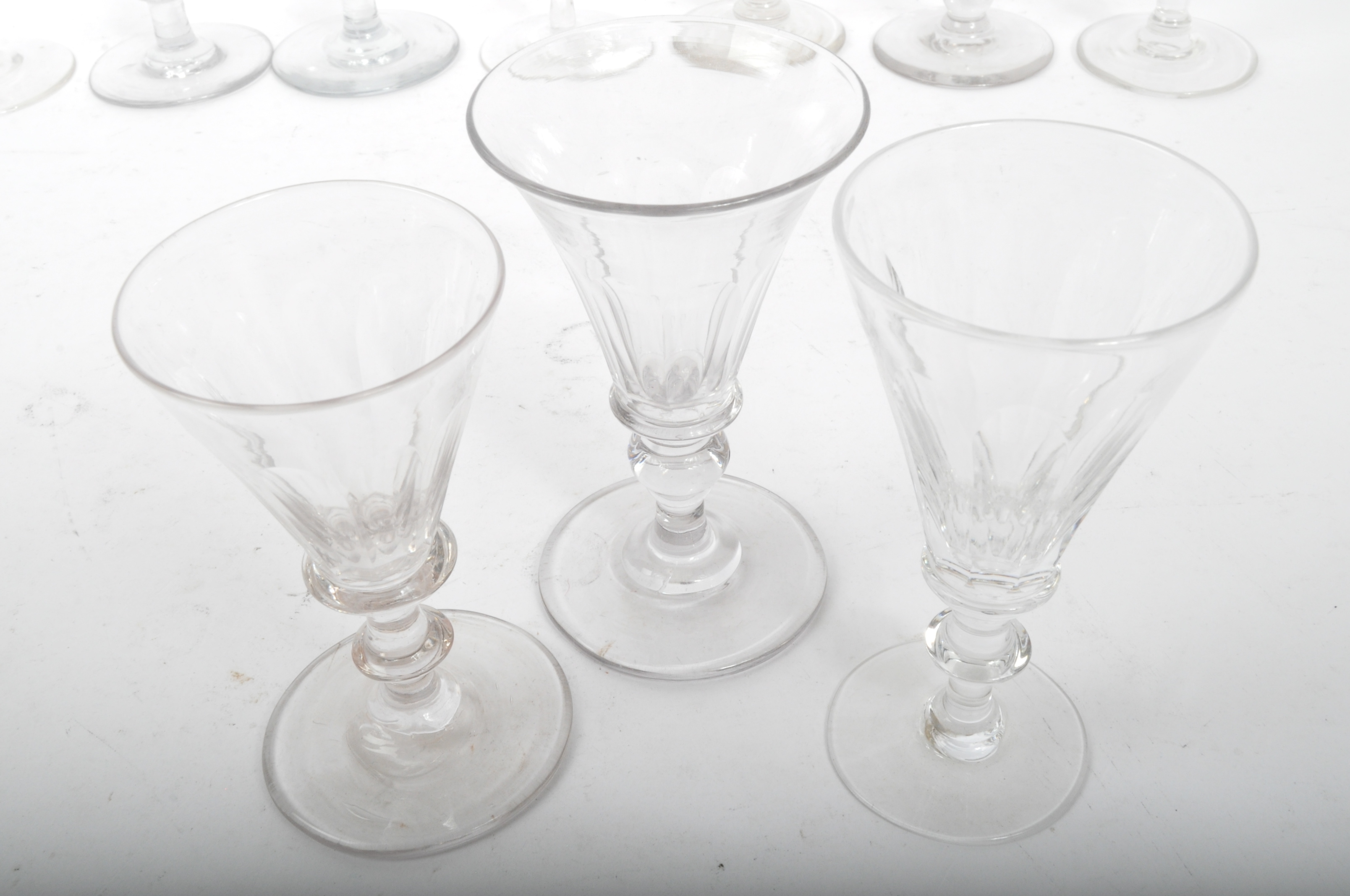 ASSORTMENT OF 18TH & 19TH CENTURY DRINKING GLASSES - Image 3 of 5