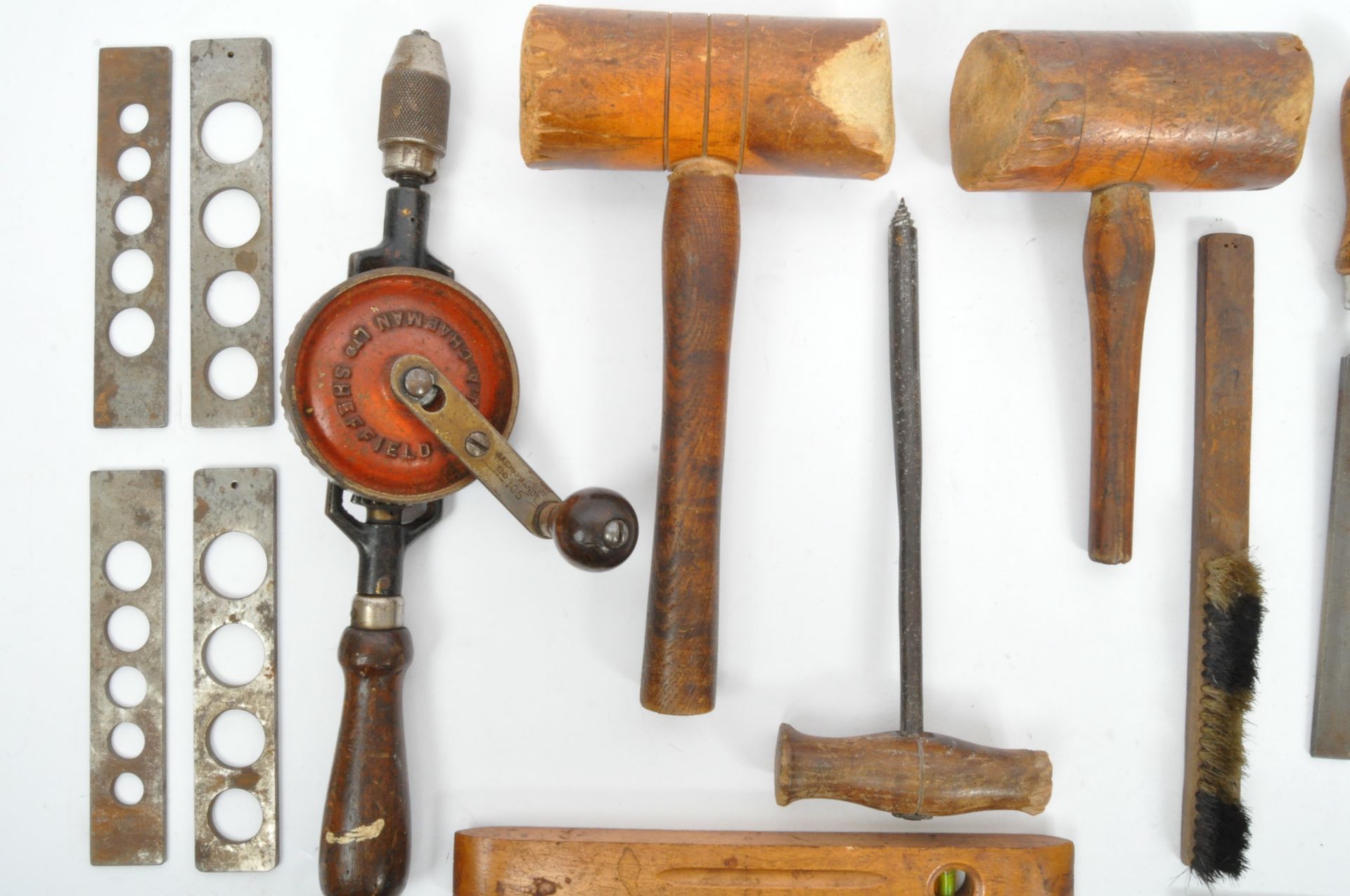 ASSORTMENT OF EARLY 20TH CENTURY CAST IRON RING TOOLS - Bild 6 aus 6