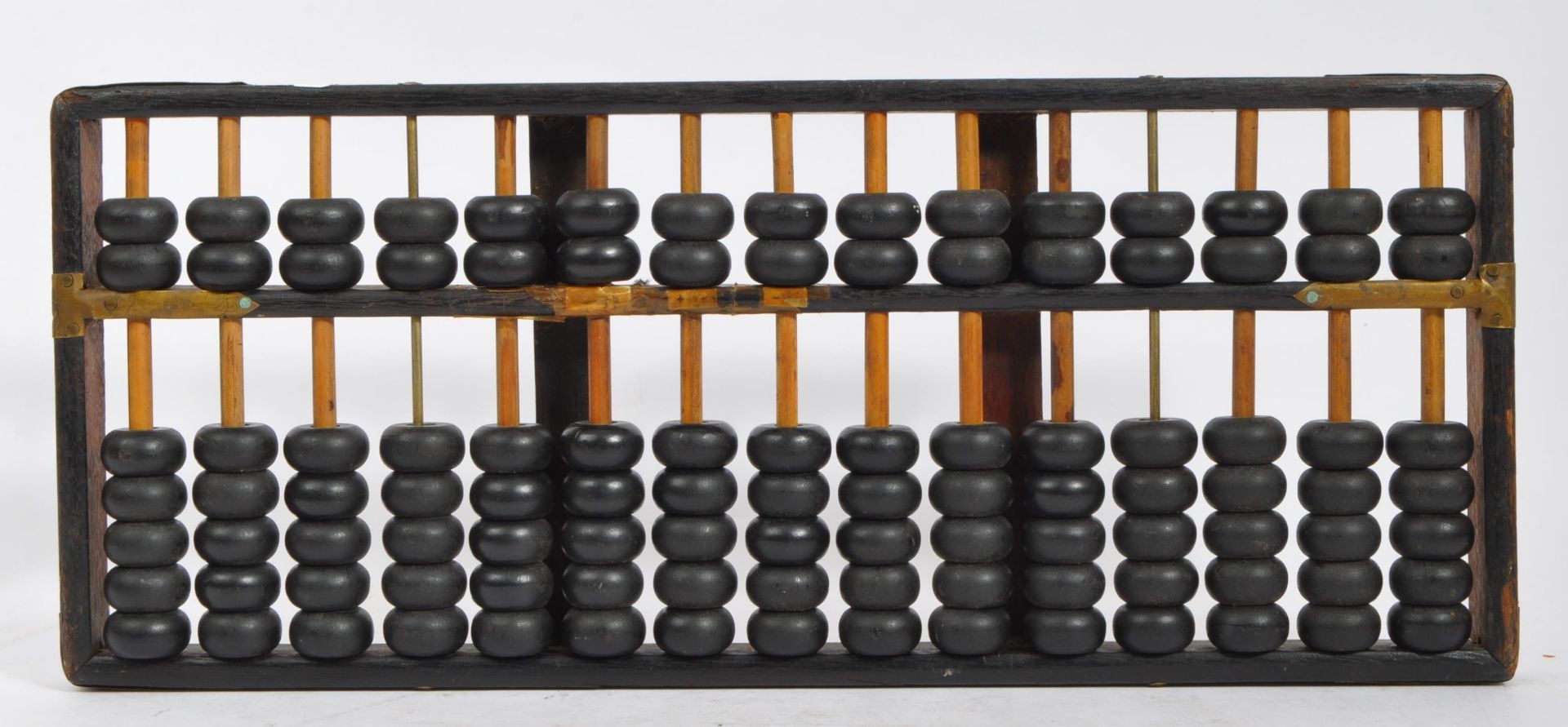 1920S CHINESE WOODEN ABACUS SUAN-PAN CALCULATOR