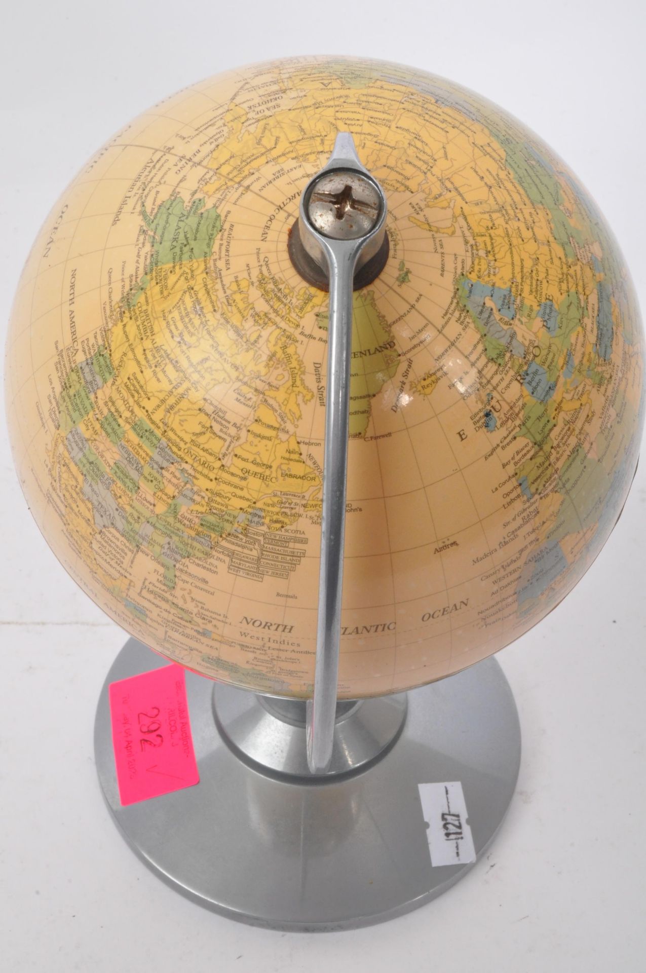 VINTAGE RETRO MID CENTURY DECK TOP GLOBE. - Bild 5 aus 5