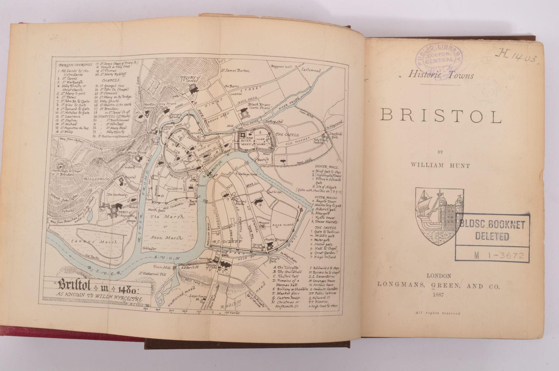 OF LOCAL INTEREST - COLLECTION OF BRISTOL & BATH BOOKS - Image 6 of 7