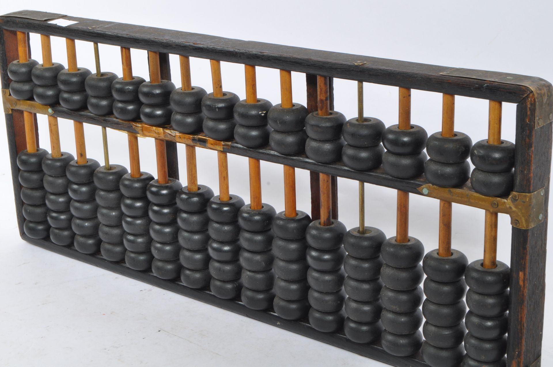 1920S CHINESE WOODEN ABACUS SUAN-PAN CALCULATOR - Bild 2 aus 5