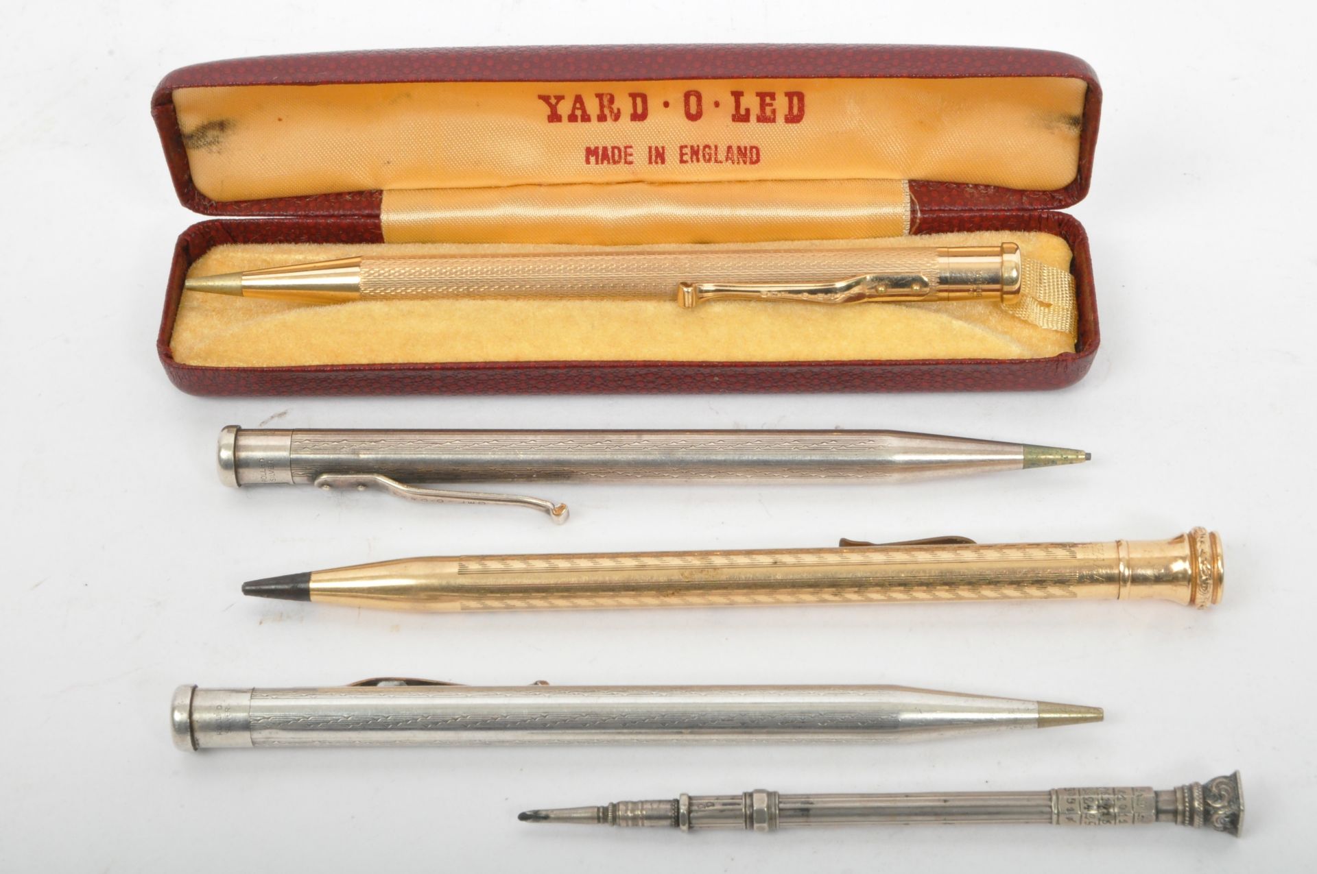 COLLECTION OF VICTORIAN & LATER MECHANICAL PENCILS