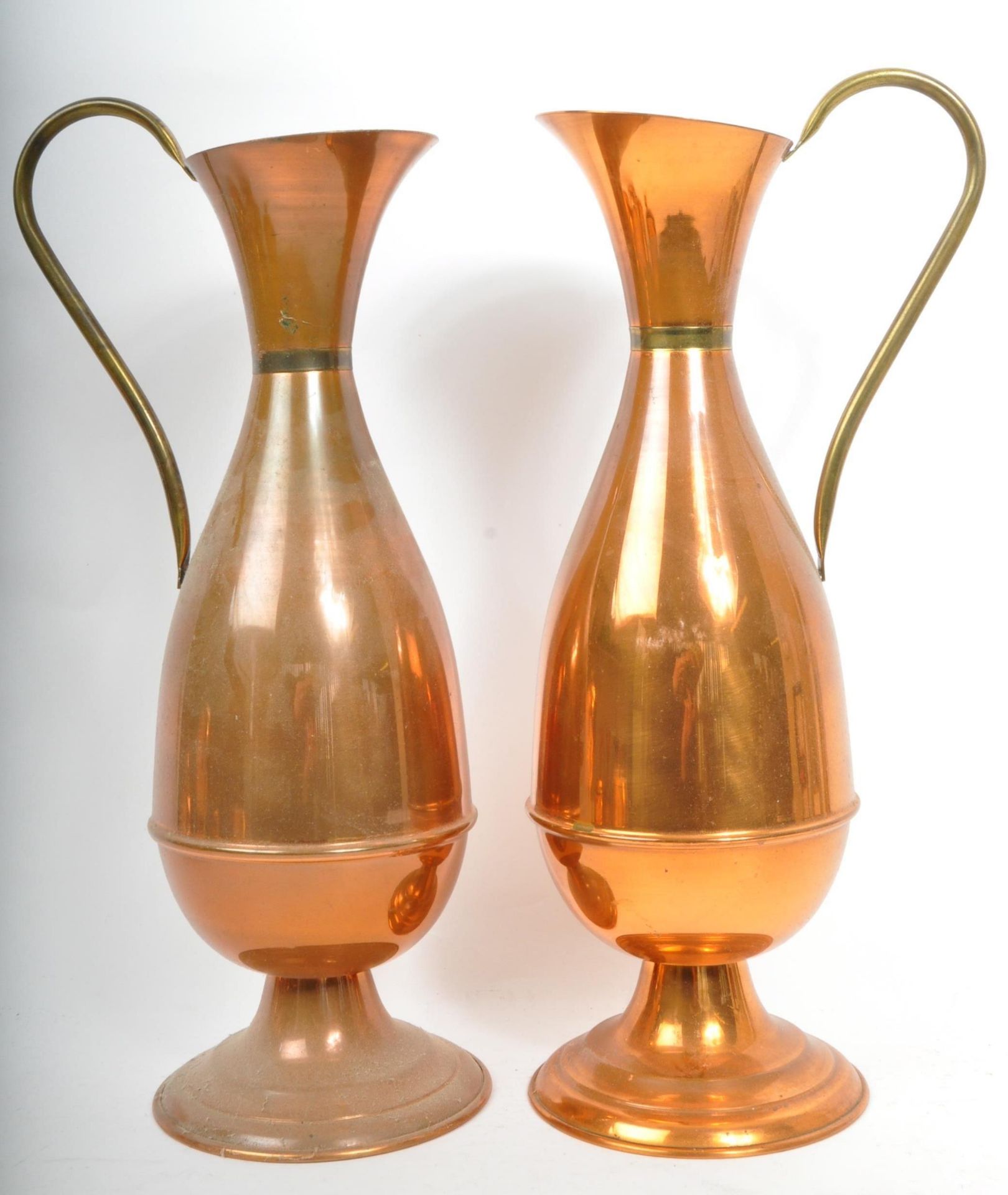 SELECTION OF 20TH CENTURY BRASS COPPER WARES - Image 2 of 5