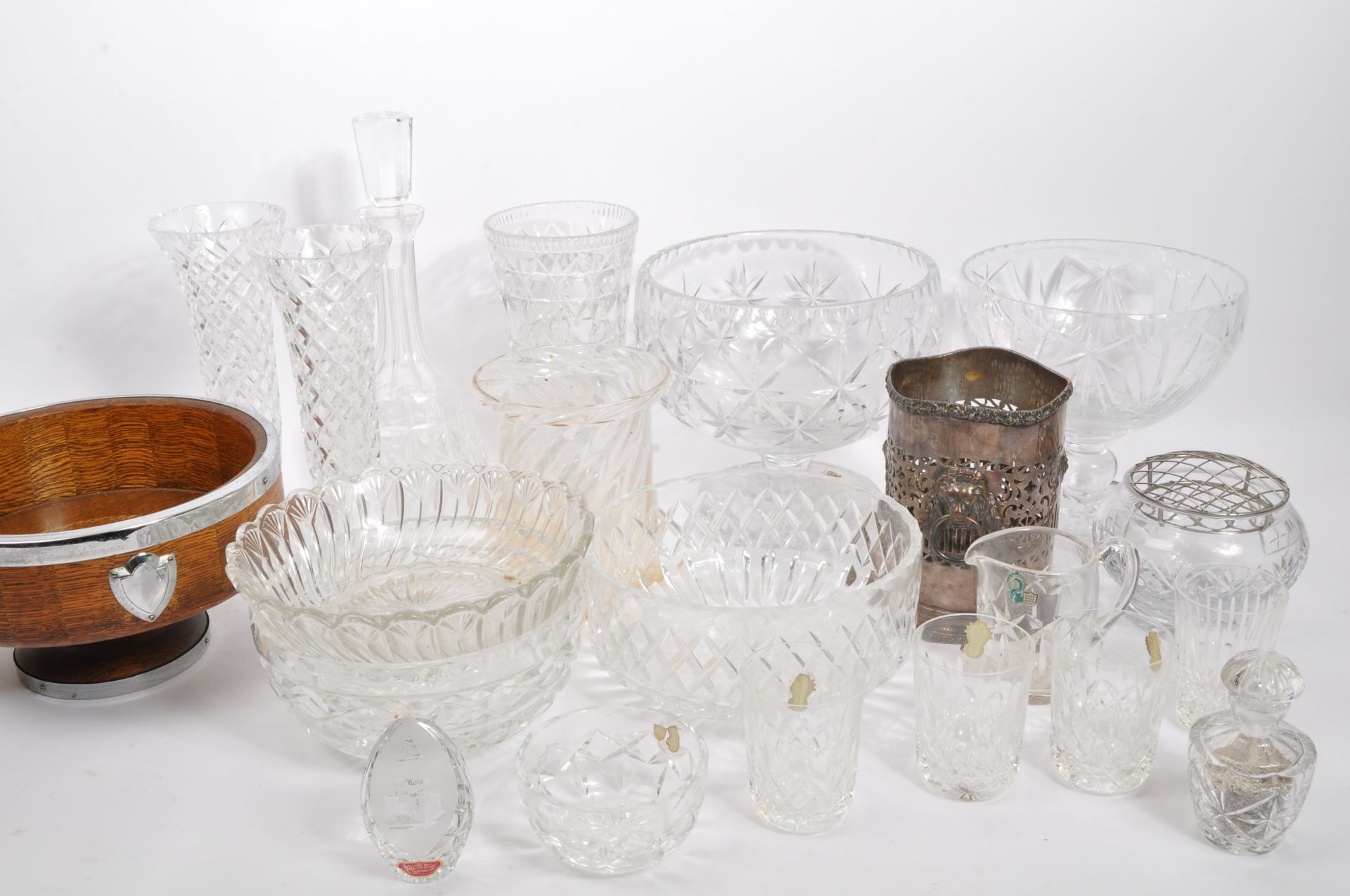 LARGE COLLECTION OF CUT GLASS - INC WATERFORD - KILKENNY - Image 2 of 6