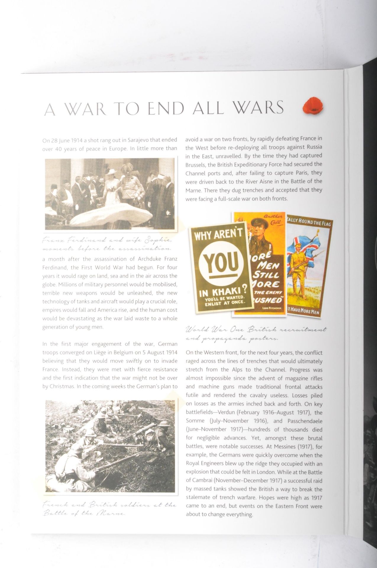 COINS - LONDON MINT - A WAR TO END ALL WARS - FIVE PROOF COIN SET - Image 2 of 5
