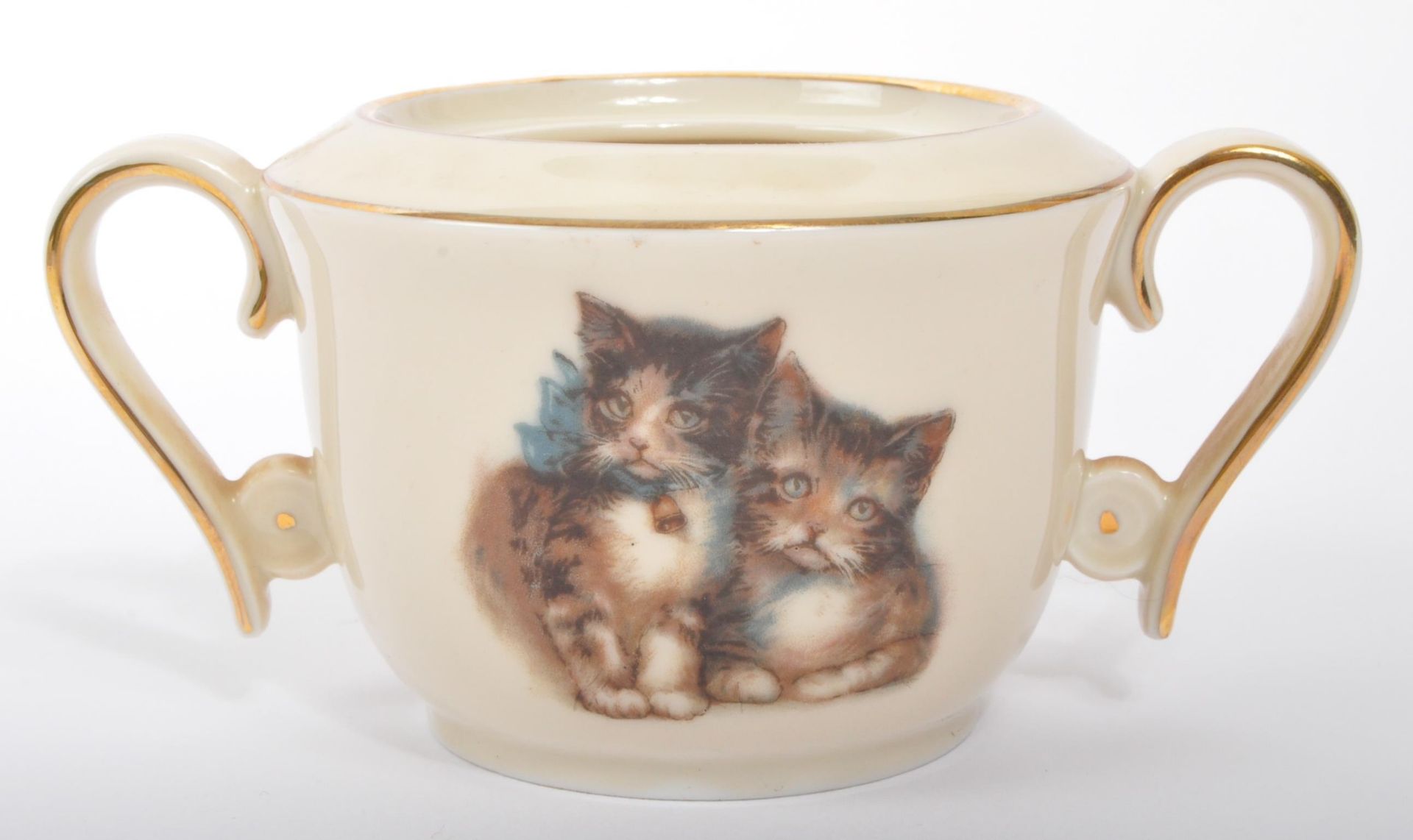 VINTAGE 20TH CENTURY BONE CHINA CAT TEA SERVICE - Bild 5 aus 5