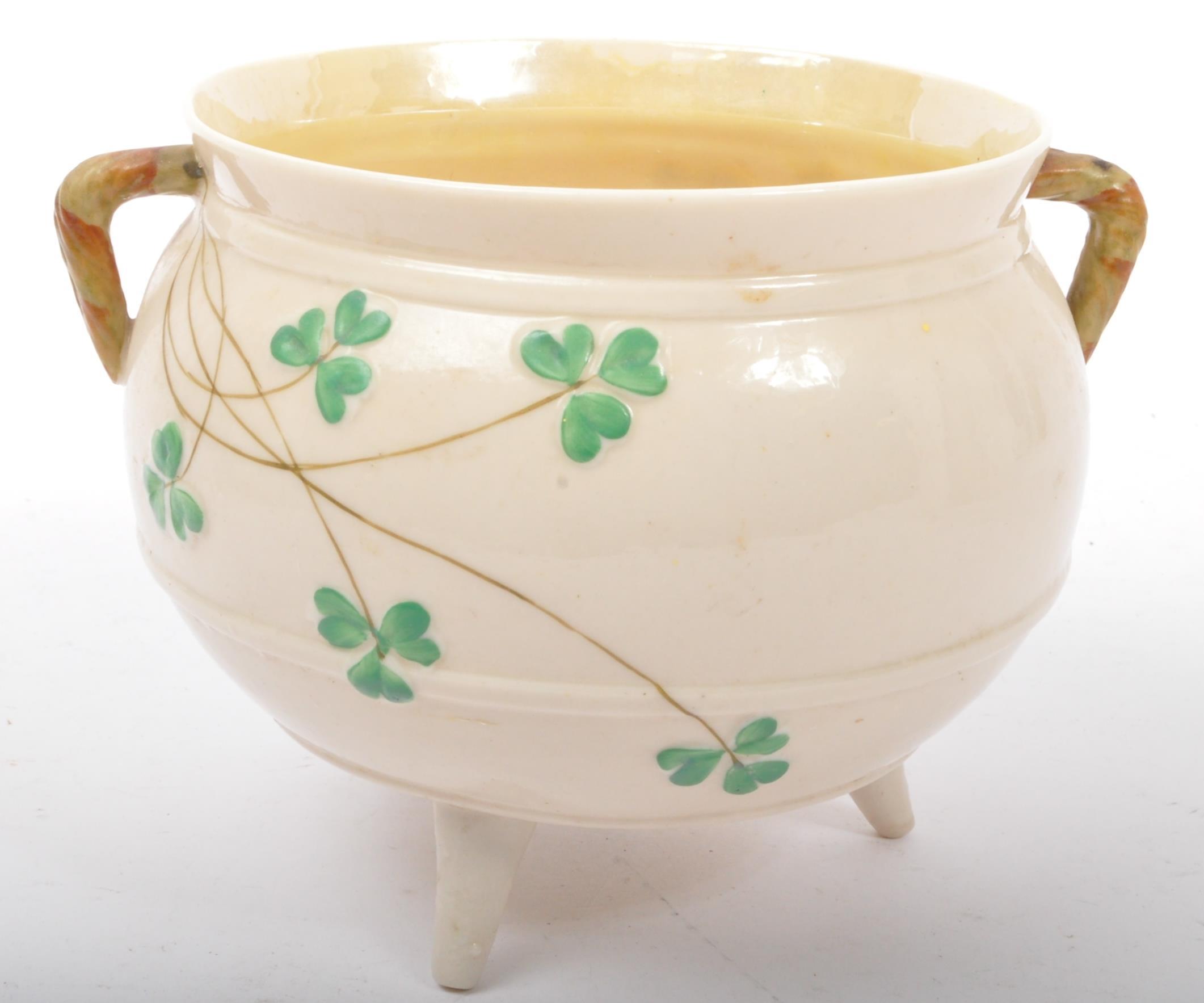 IRISH BELLEEK POTTERY - VINTAGE 20TH CENTURY - POTTERY ITEMS - Image 3 of 6