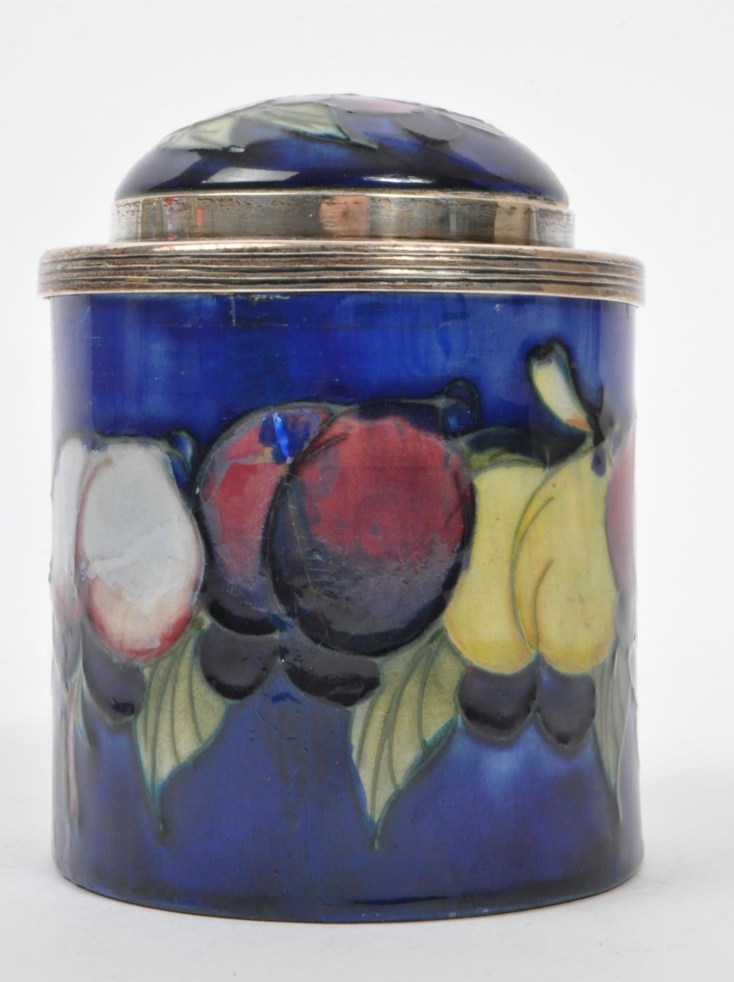 1920S MOORCROFT WISTERIA FOR LIBERTY & CO CIGARETTE POT