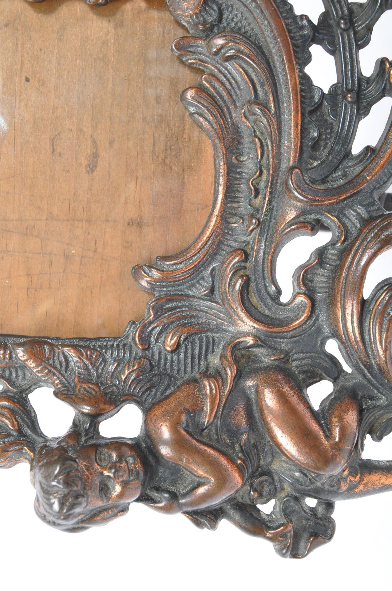 VICTORIAN FRENCH ART NOUVEAU PHOTO FRAME - Image 3 of 5