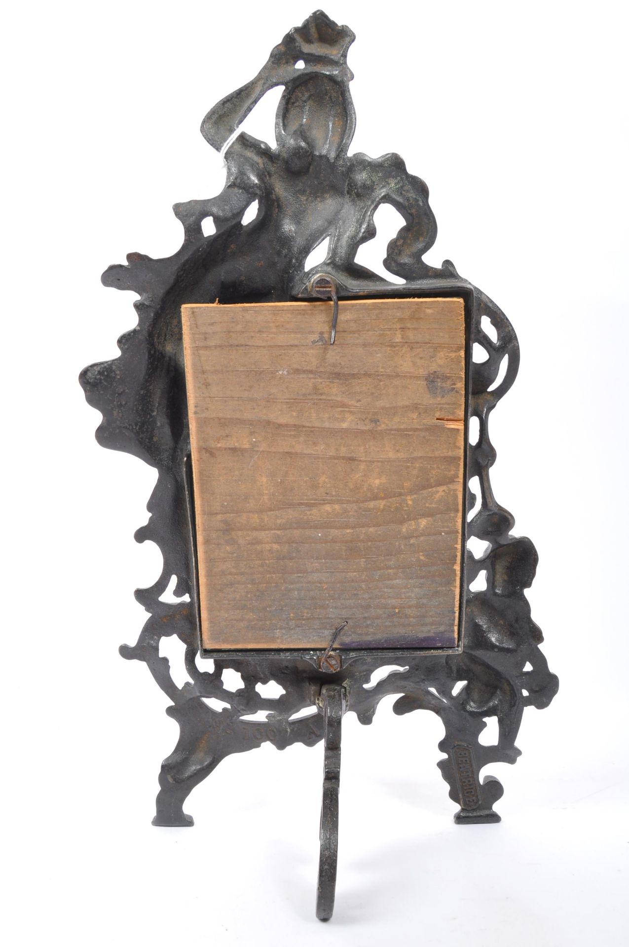 VICTORIAN FRENCH ART NOUVEAU PHOTO FRAME - Image 5 of 5